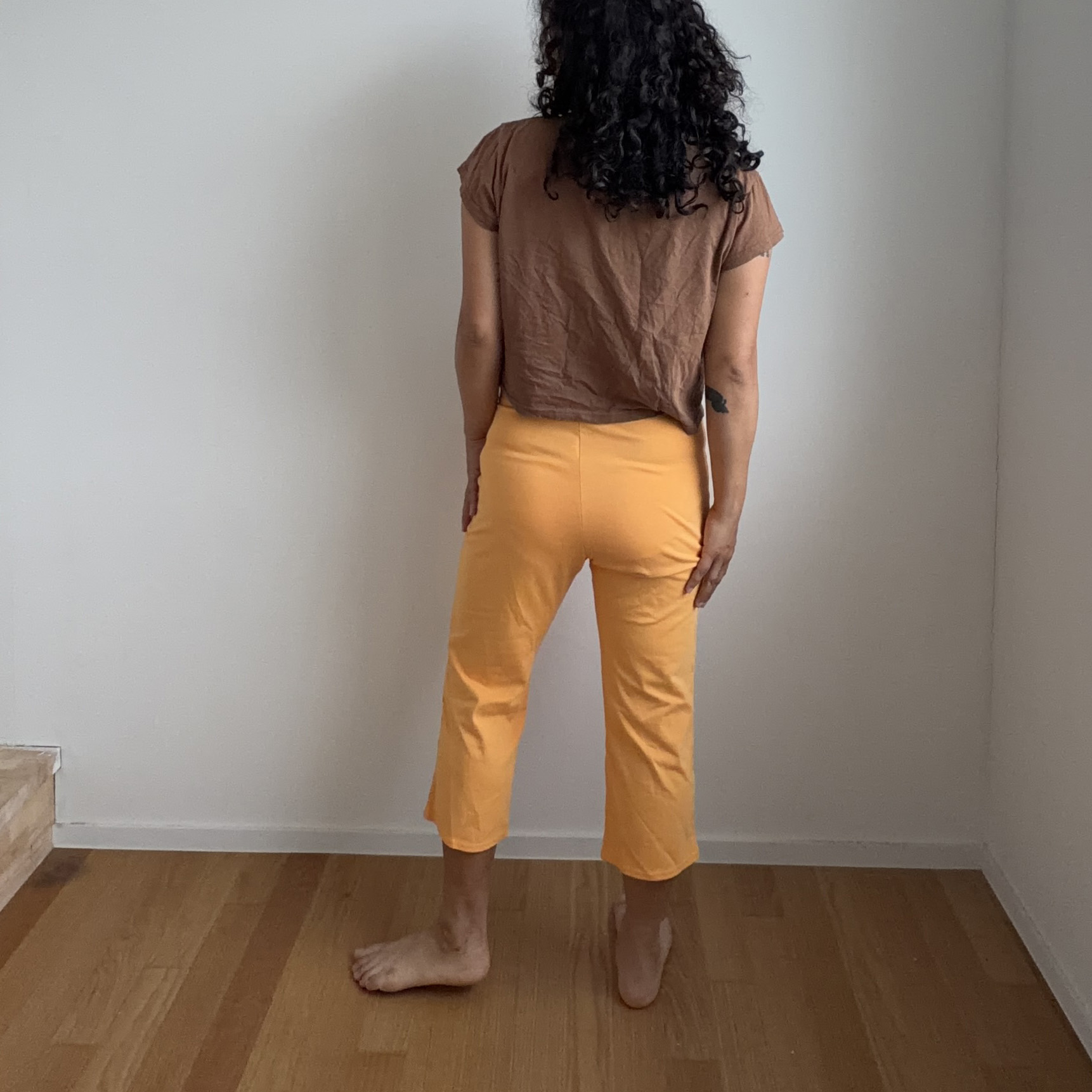 Color Capris_fresh orange