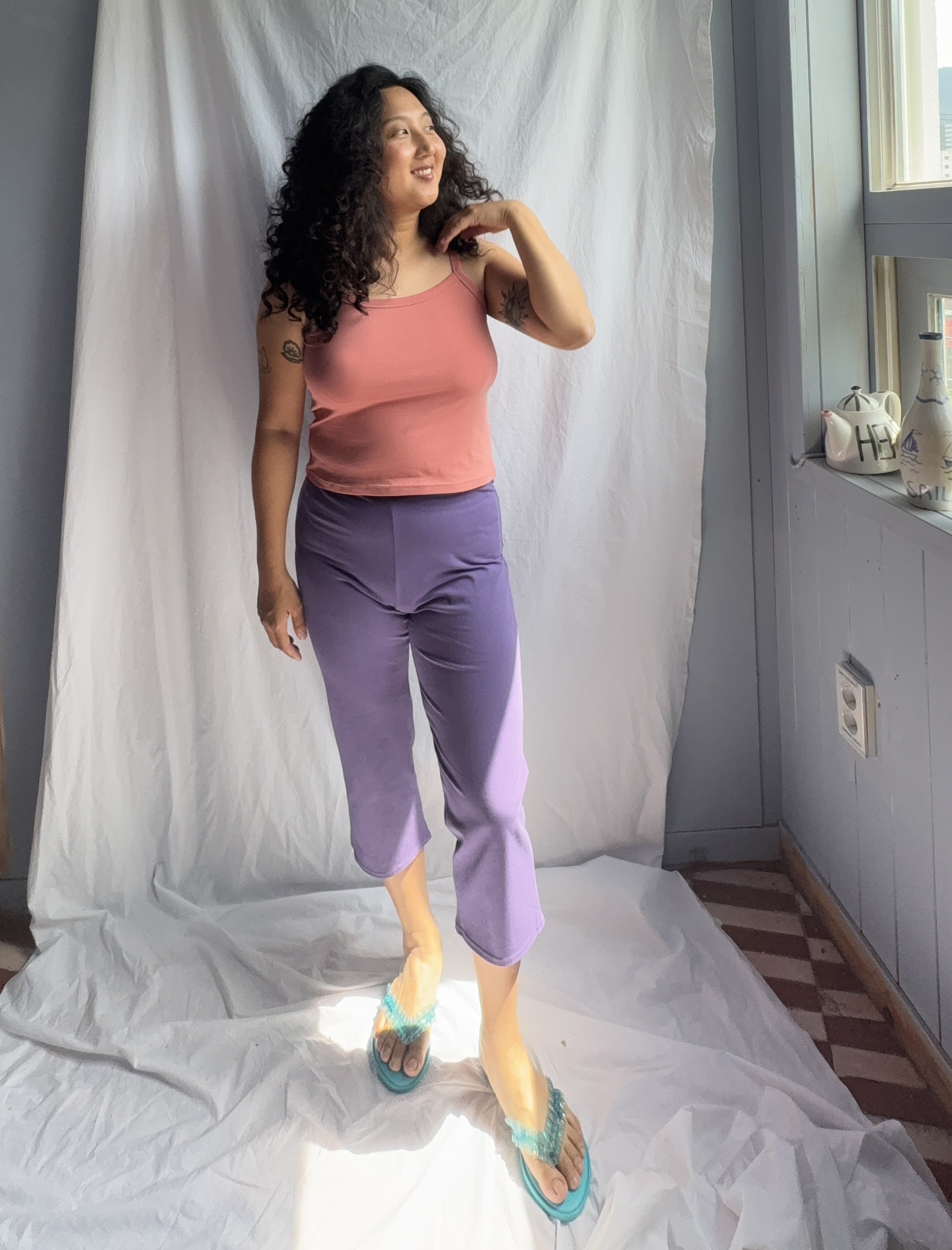 Color Capris_lavender night