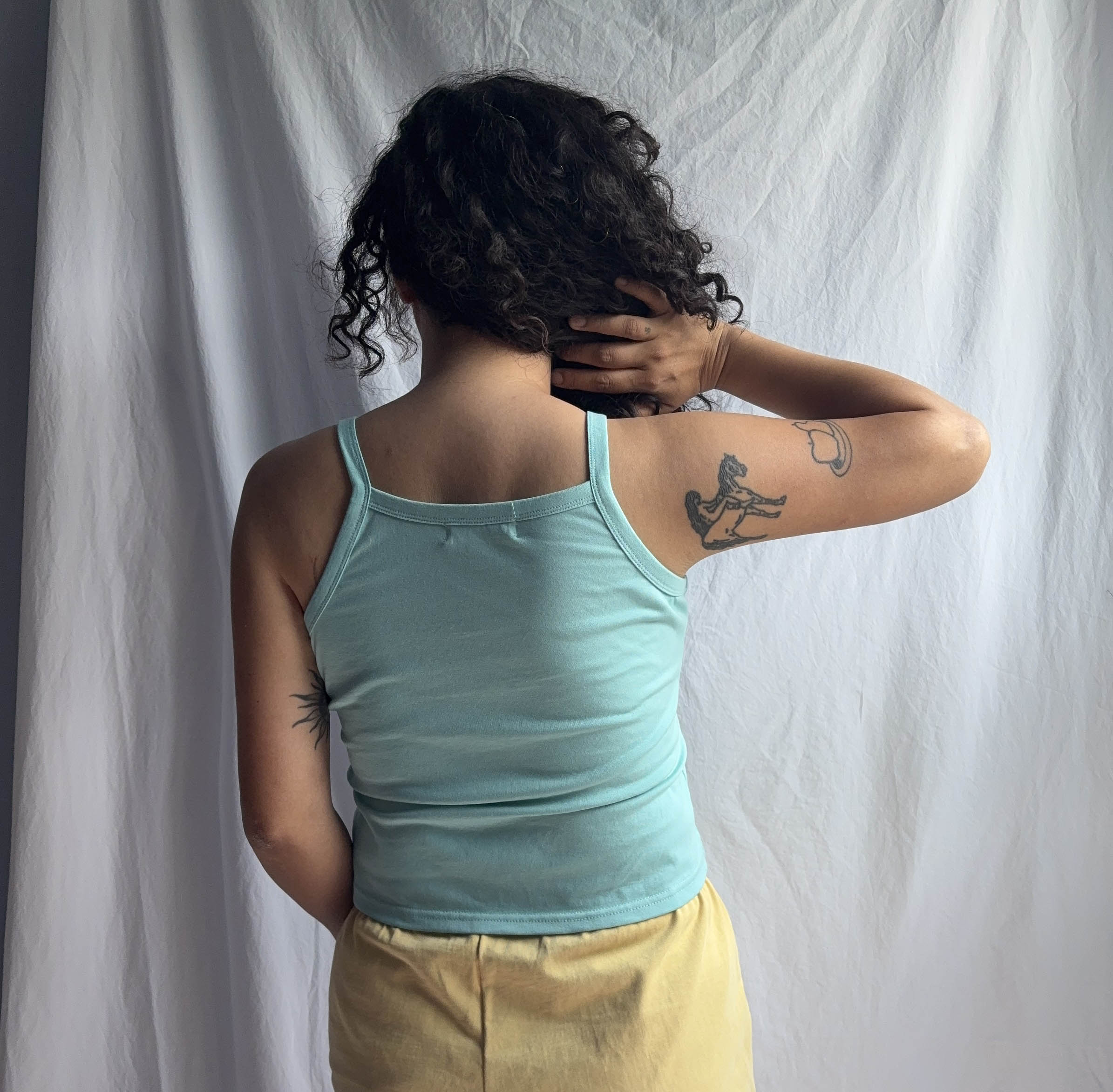 summer tank top_fresh mint