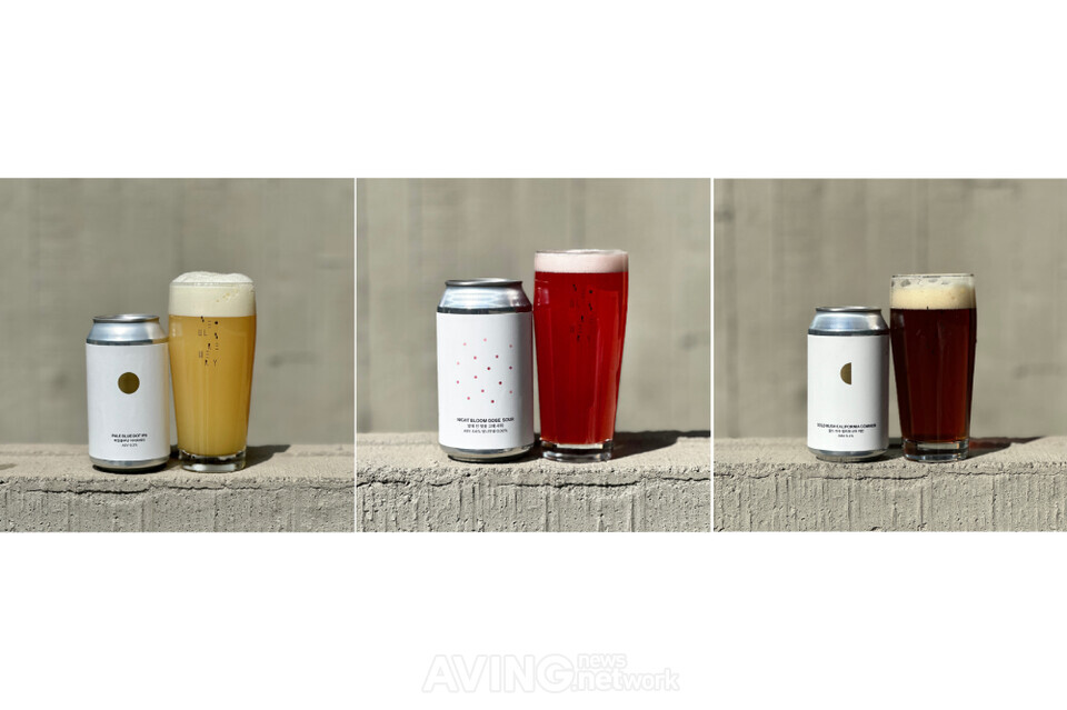 페일 블루 닷 IPA 등 서울브루어리 크래프트 맥주 제품군 모습. | 제공-서울브루어리