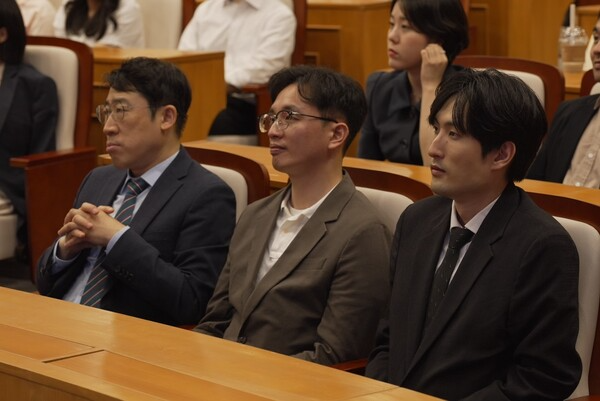 [청년 비전클럽을 이끌 주요 임원진들의 모습]