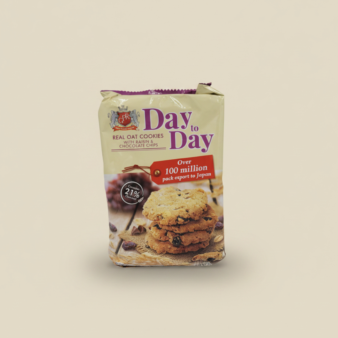 [020013] DAY TO DAY овсяные с изюмом 88g