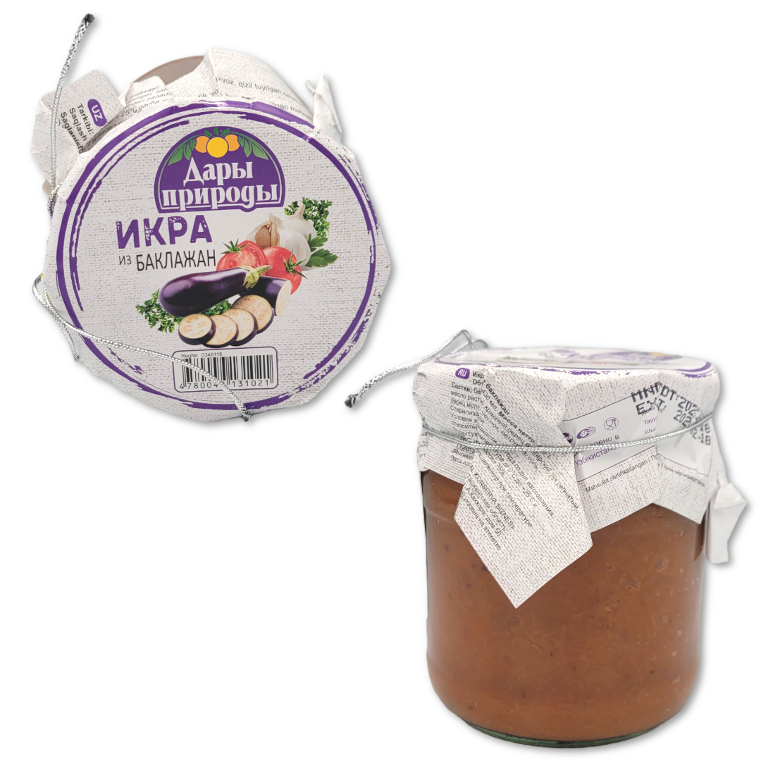 [131021] ДАРЫ Бакражанная икра 440g