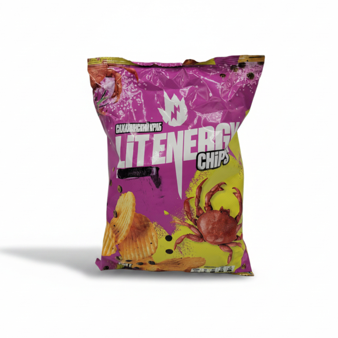 [931257] 리트 에너지 사할린 크랩맛 감자칩 120g