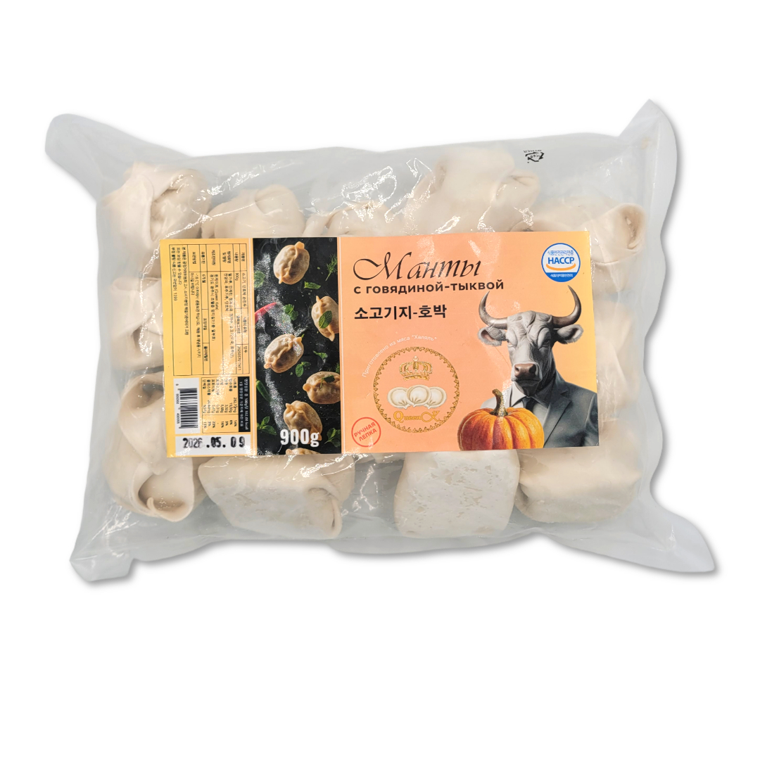 [400005] QK 소고기 단호박 손만두 900g