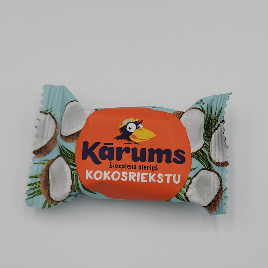 [341412] KARUMS Сырок с кокосовой начинкой 45 гр* 2 шт