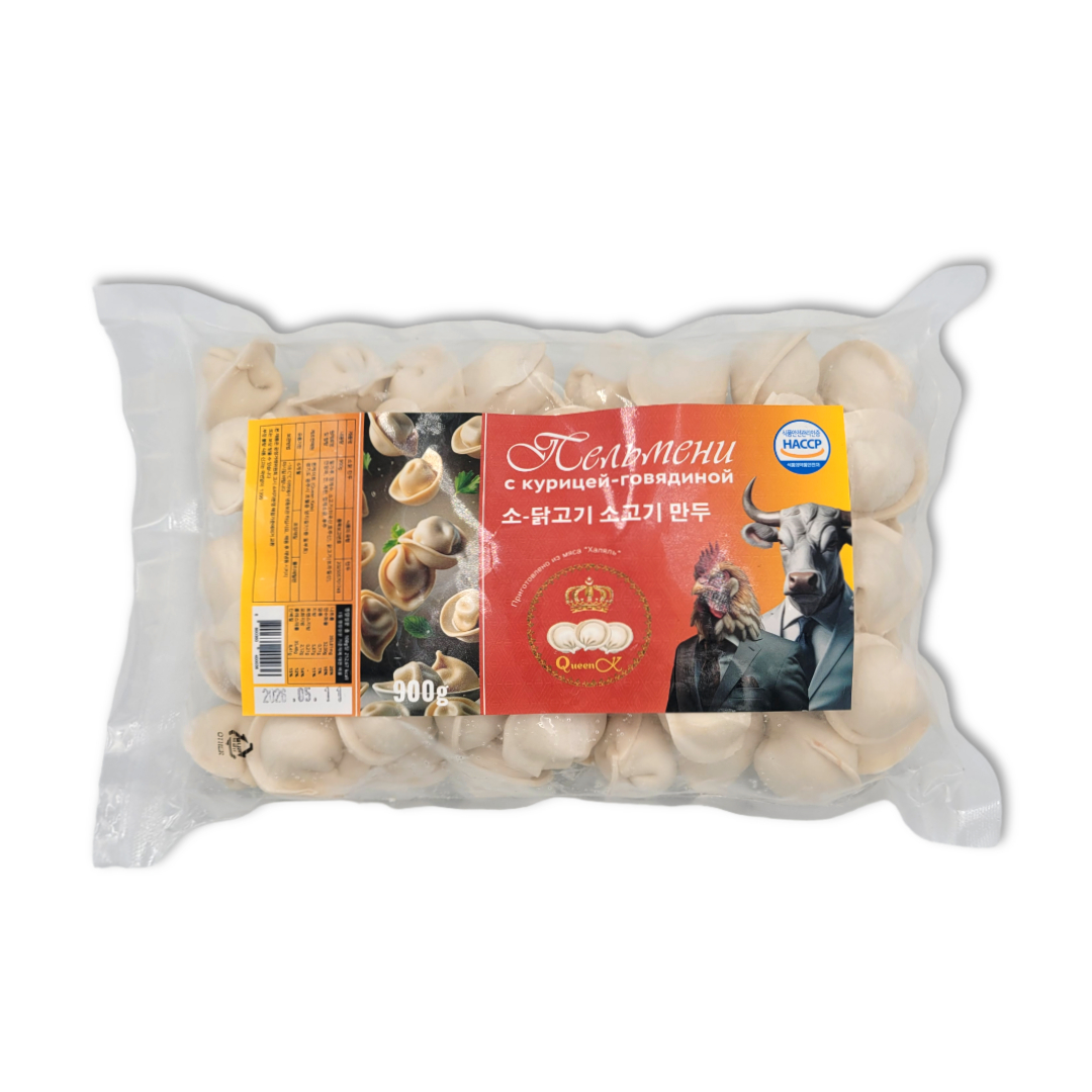 [400036] QK 소고기 닭고기 만두 900g