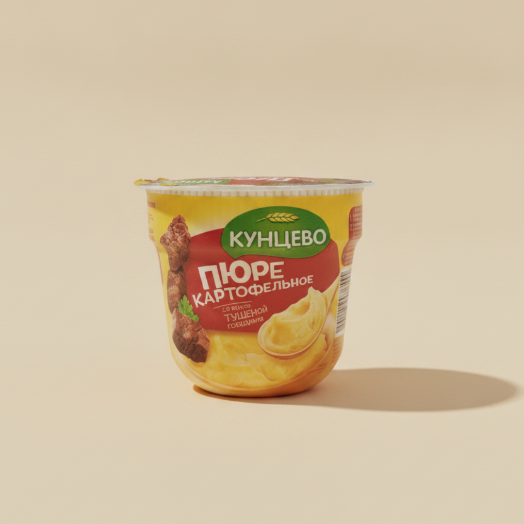 [076555] 쿤체보 매쉬드 포테이토컵(소고기향) 40g