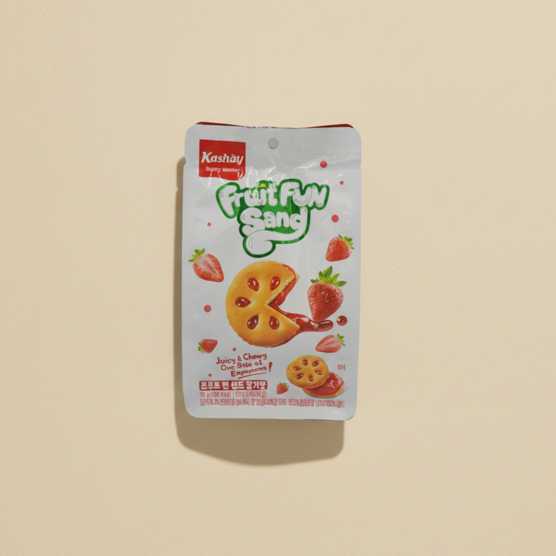 [936216] 프루트 펀 샌드 딸기맛 70g