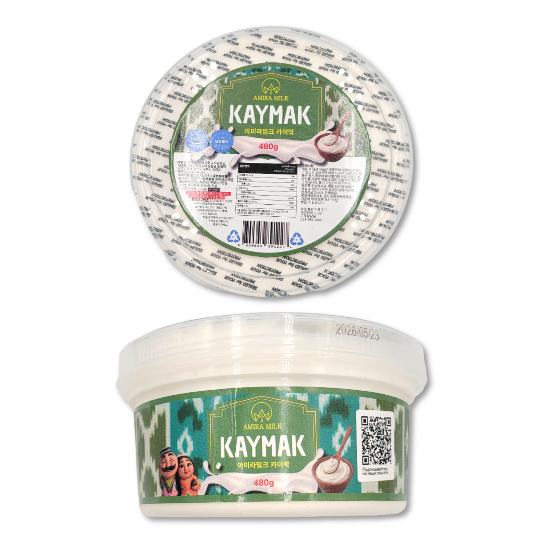 [891227] Amira milk Каймак 480г