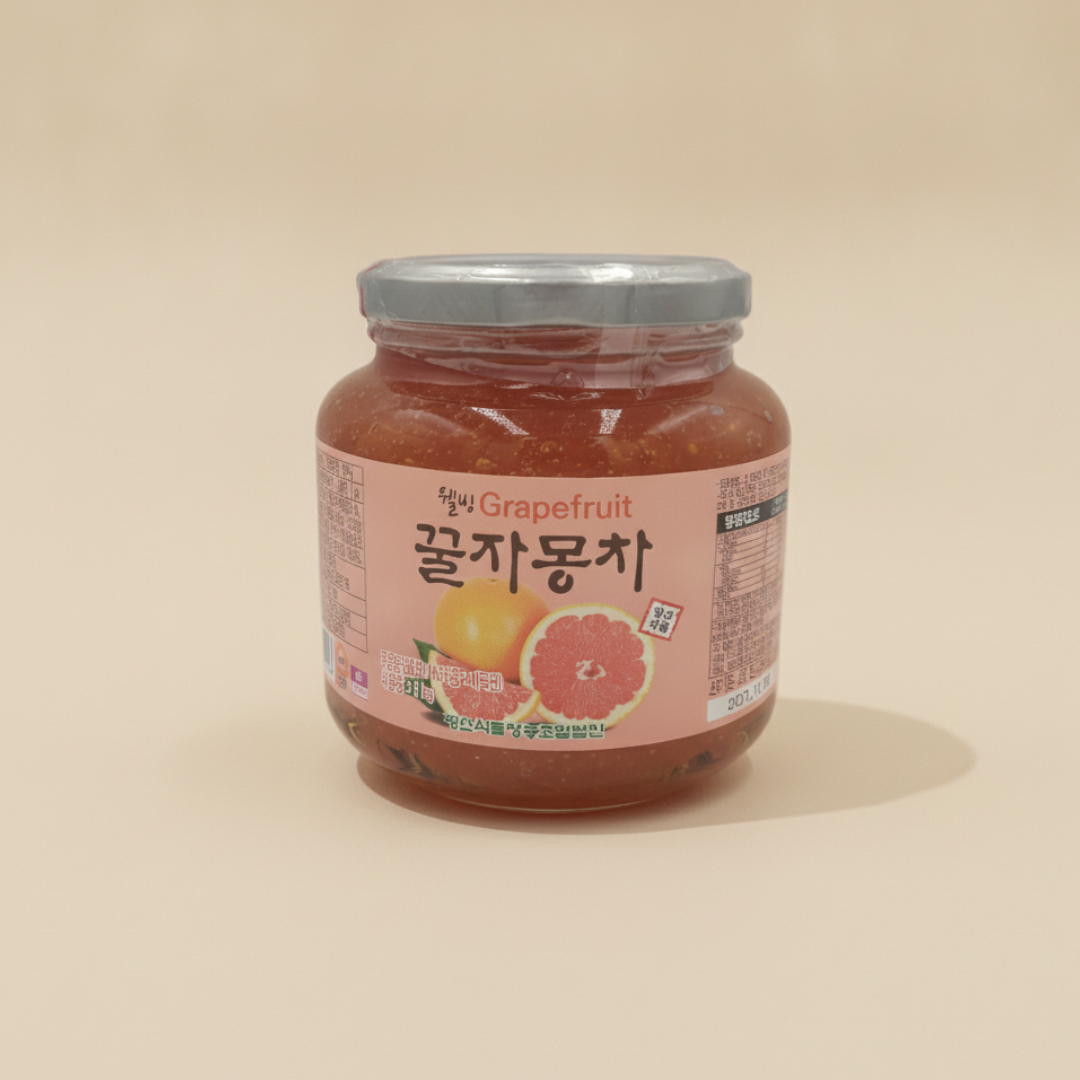 [010093] 정선식품 웰빙 꿀자몽차 1kg