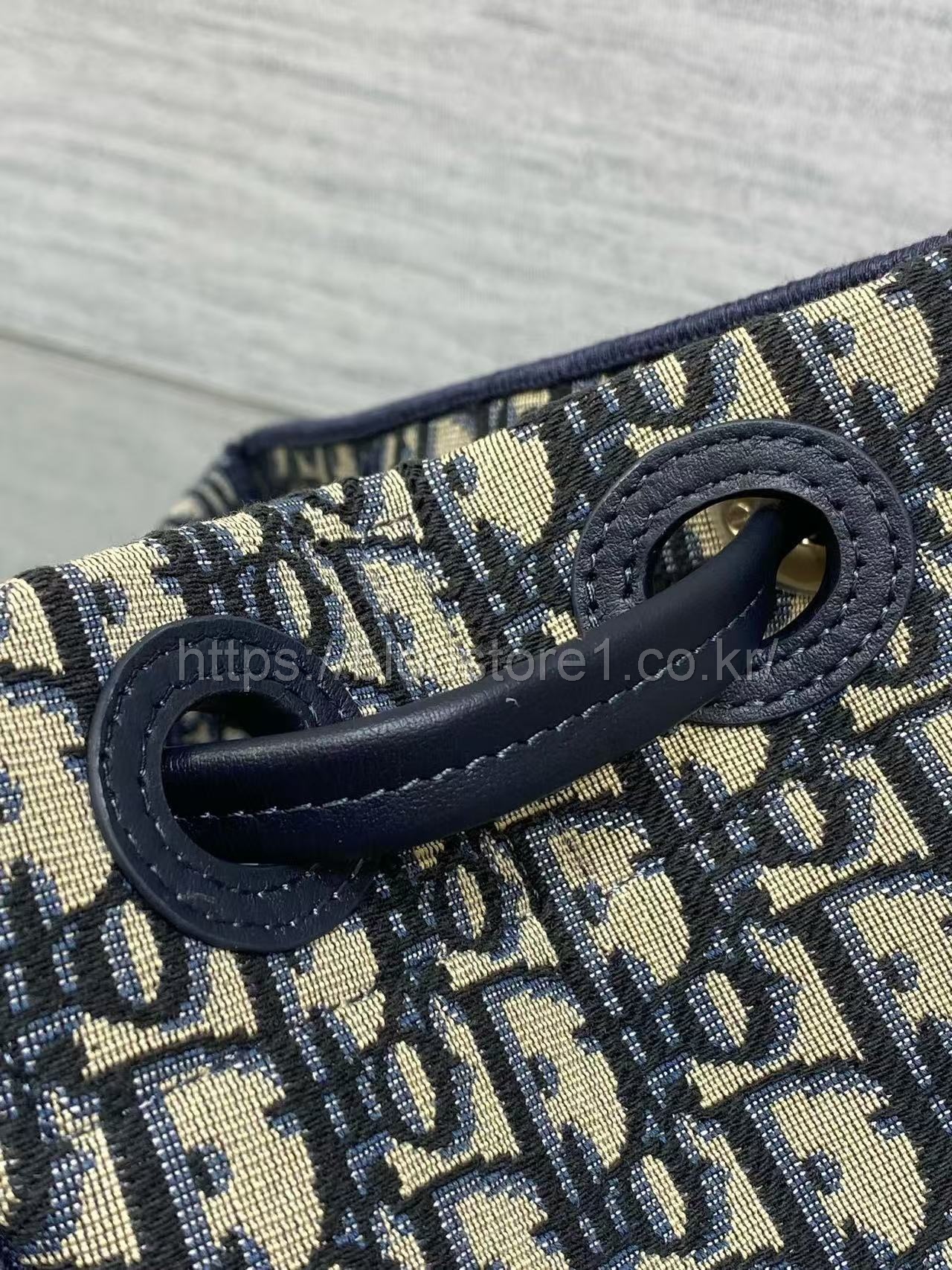 디올 프롬나드 쇼퍼 백 미니 오블리크 자카드