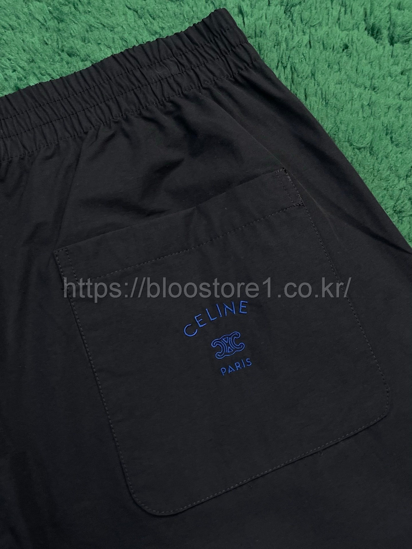 셀린느 코튼 리넨 클로스 트라우저