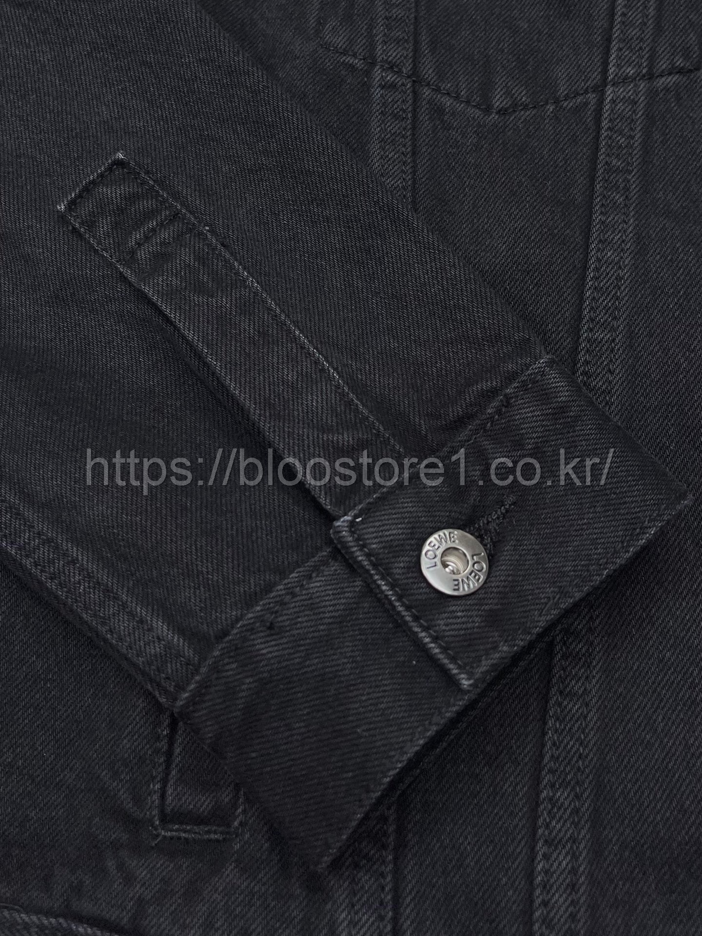 로에베 아나그램 데님 자켓 2color (블랙) (블루)