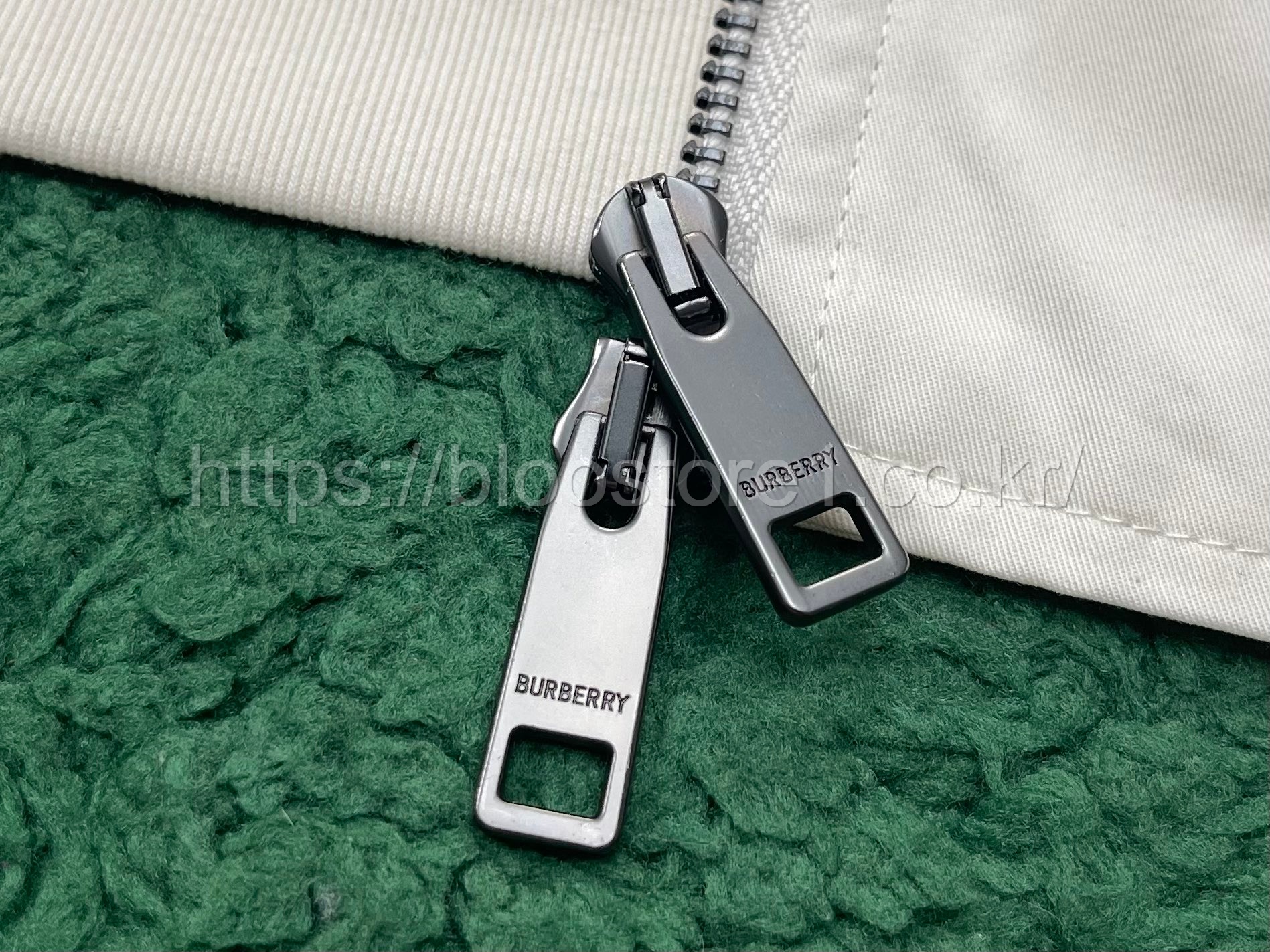 버버리 개버딘 글렌필즈 해링턴 재킷 2color (네이비) (화이트)