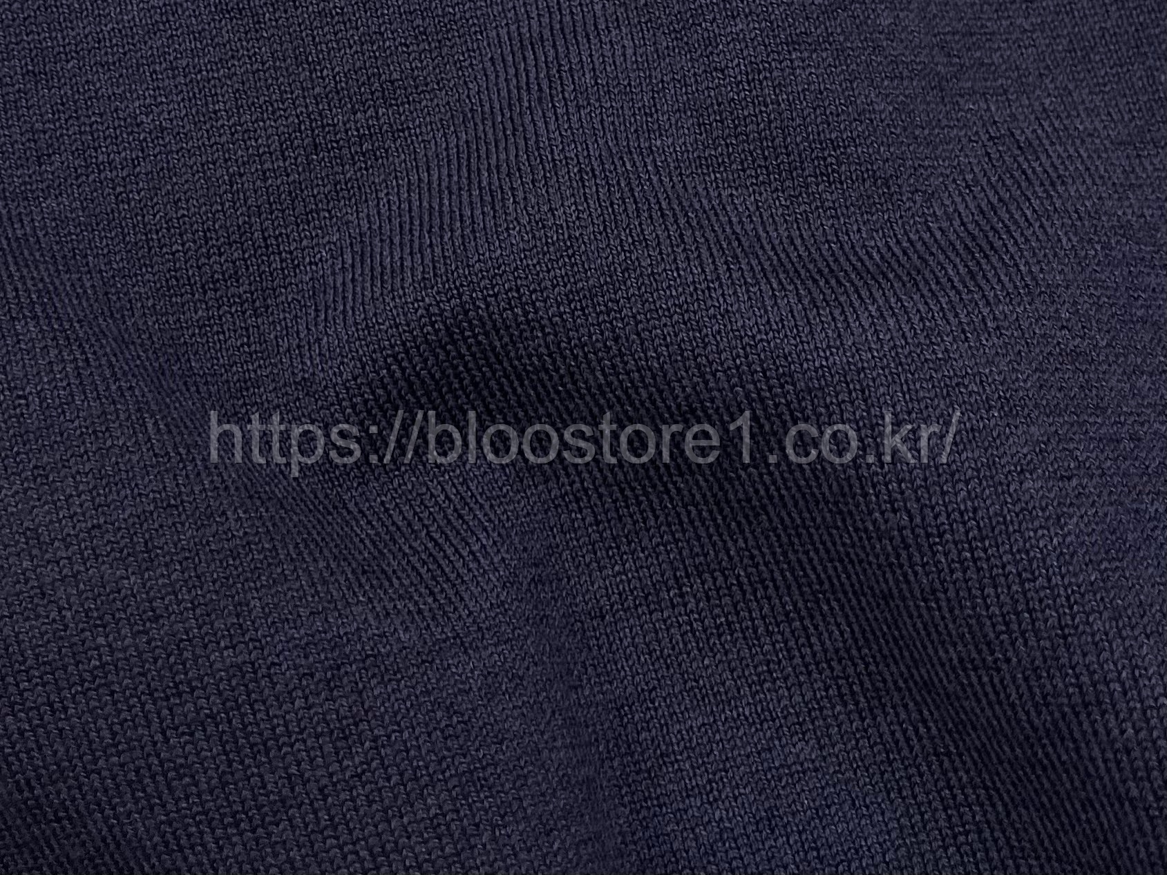 디올 울 실크 니트 캐주얼 핏 자수 티셔츠 2color (네이비) (카키)