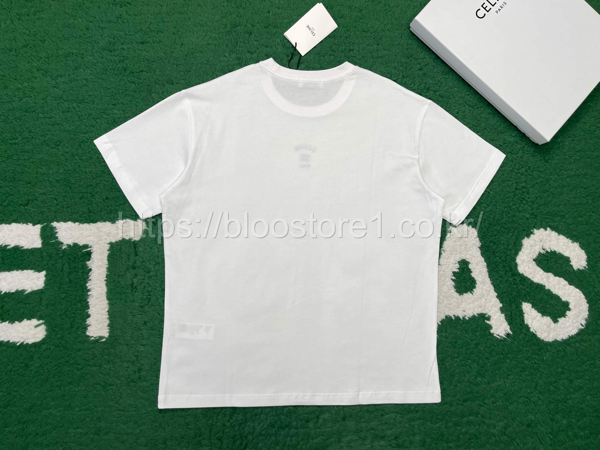 셀린느 코튼 저지 루즈 티셔츠 3color (블랙) (그레이) (화이트)