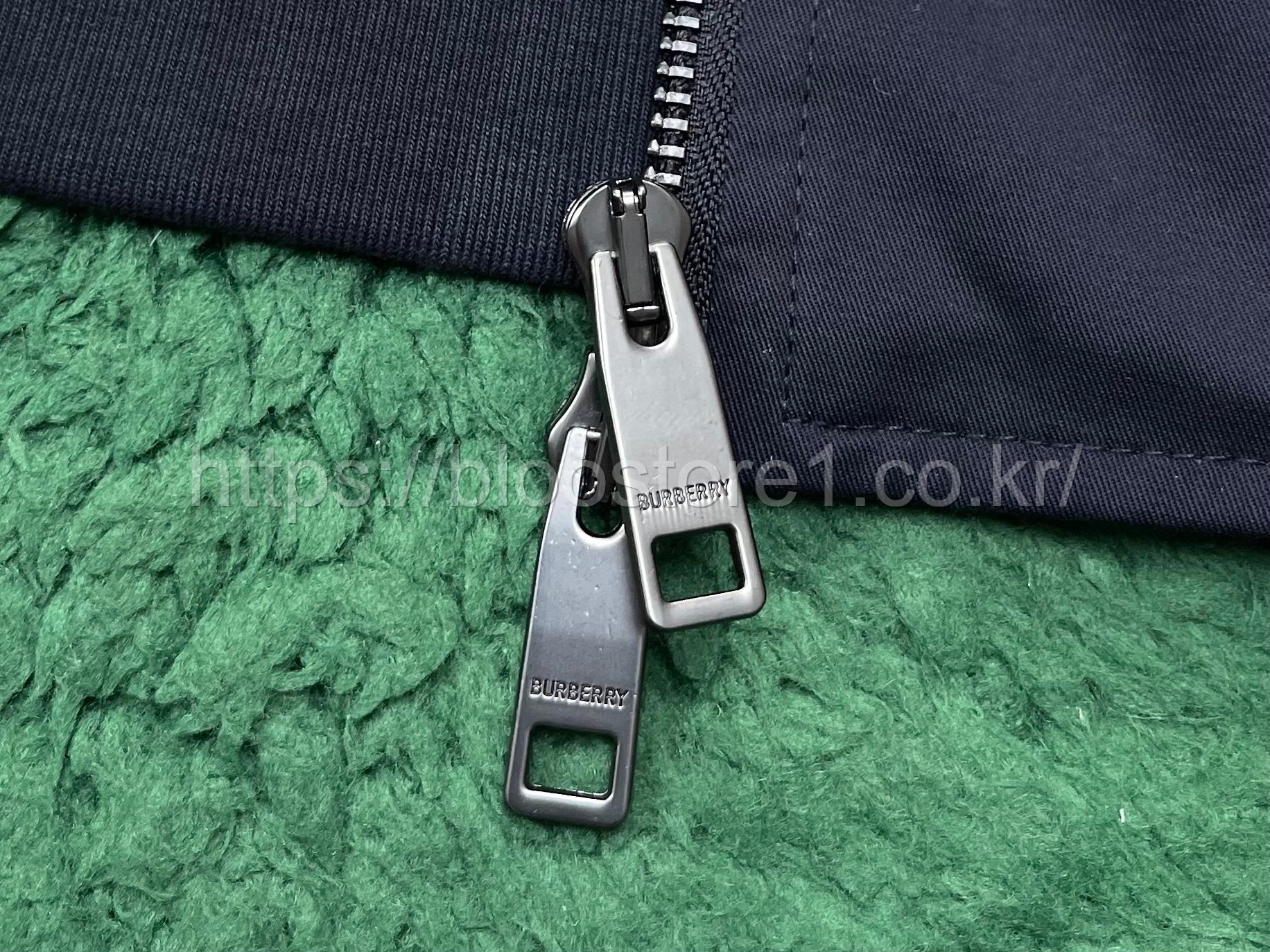 버버리 개버딘 글렌필즈 해링턴 재킷 2color (네이비) (화이트)