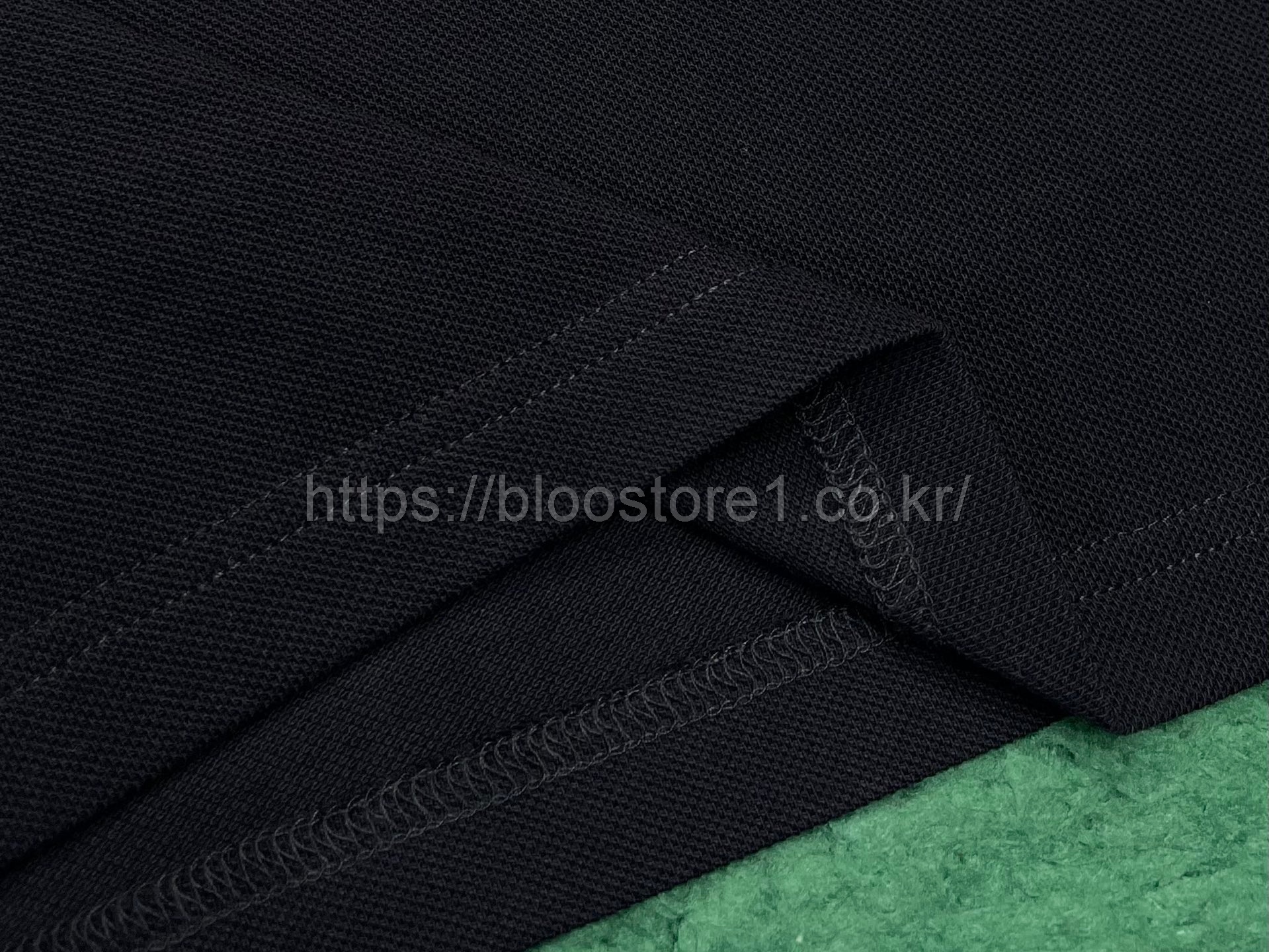 루이비통 클래식 쇼트 슬리브 피케 폴로 셔츠 2color (블랙) (화이트)