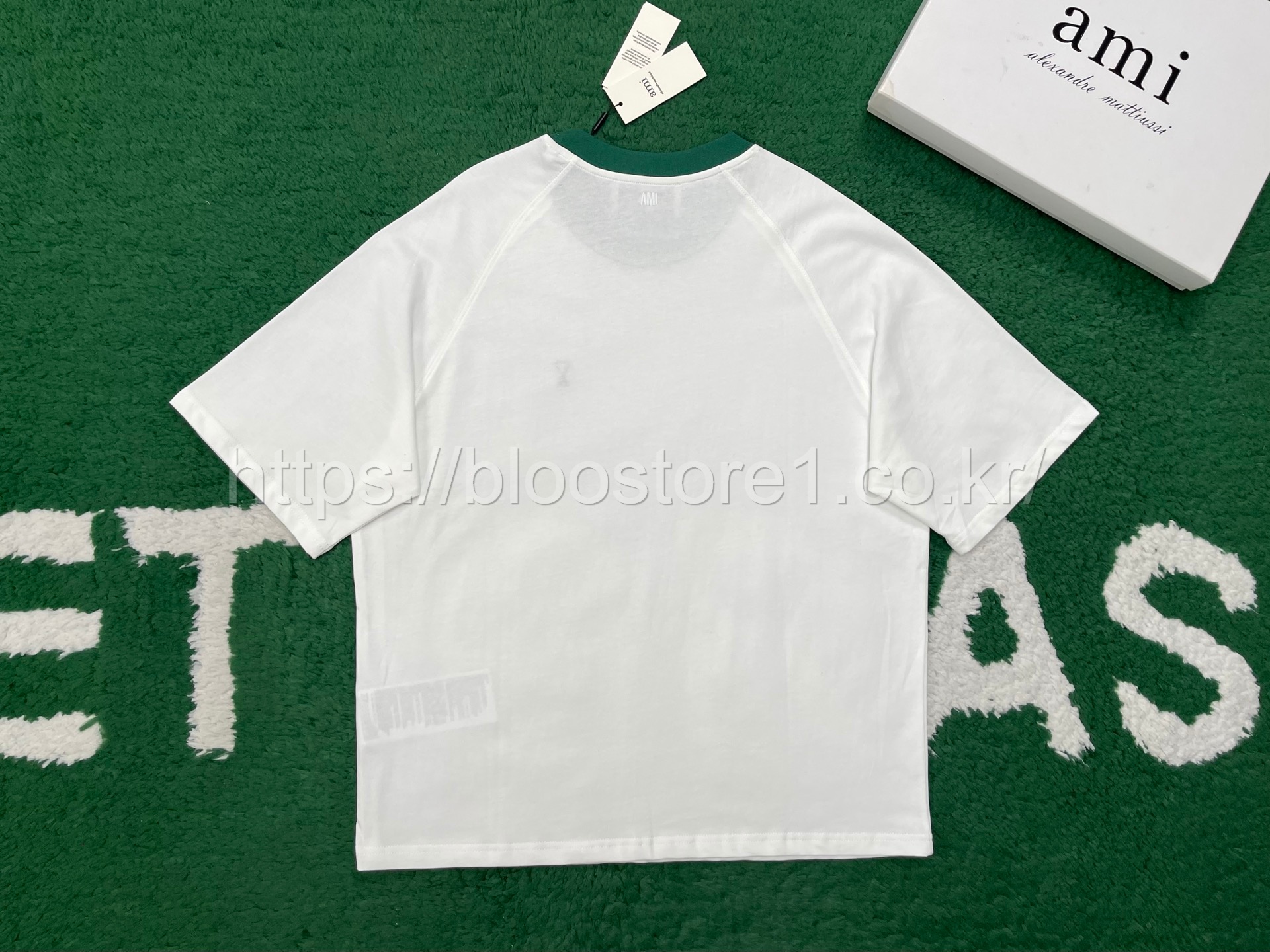 아미 디 꾀흐 머서라이즈드 티셔츠 2color (그레이) (화이트)