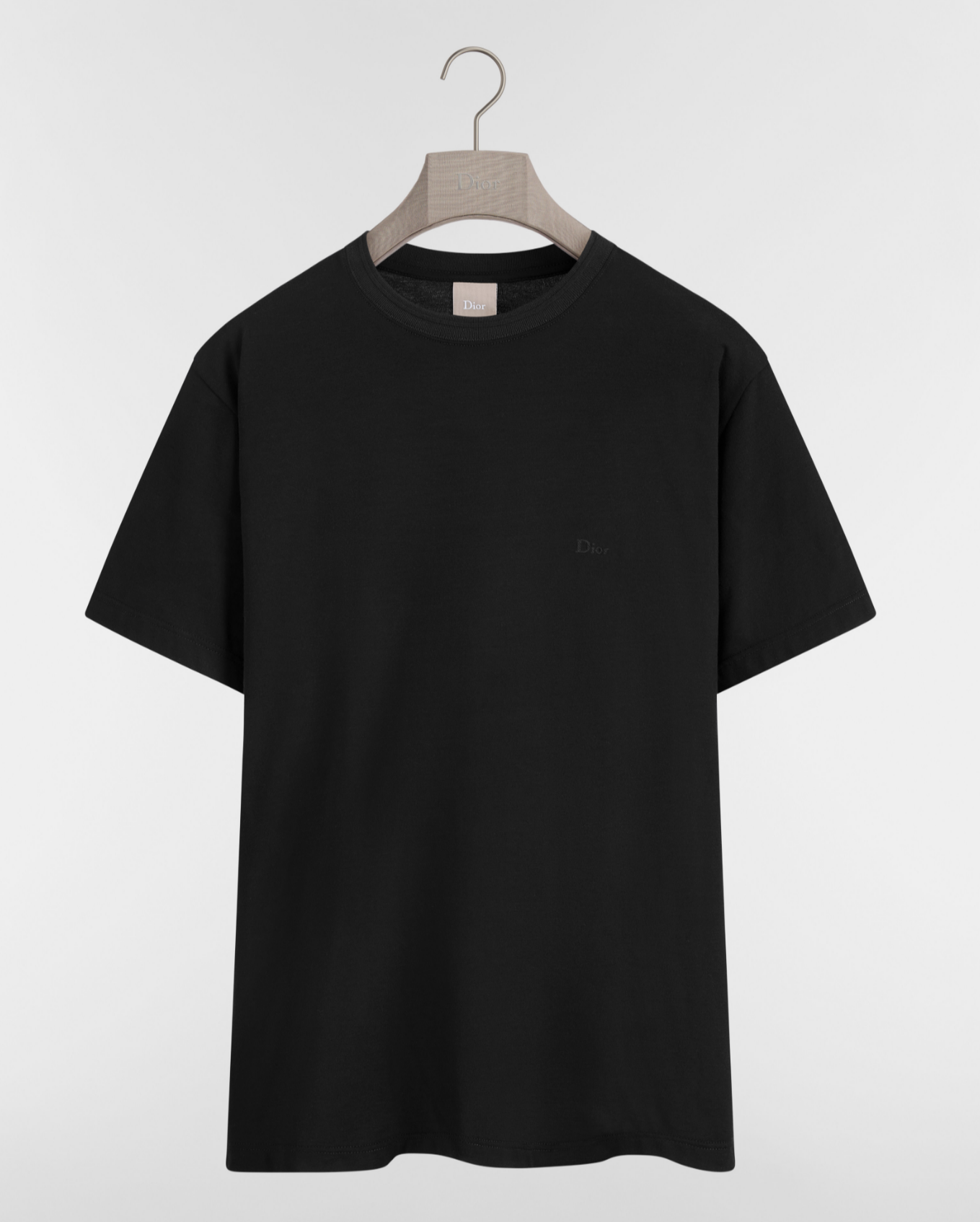디올 씨 아일랜드 코튼 저지 자수 티셔츠 2color (블랙) (화이트)