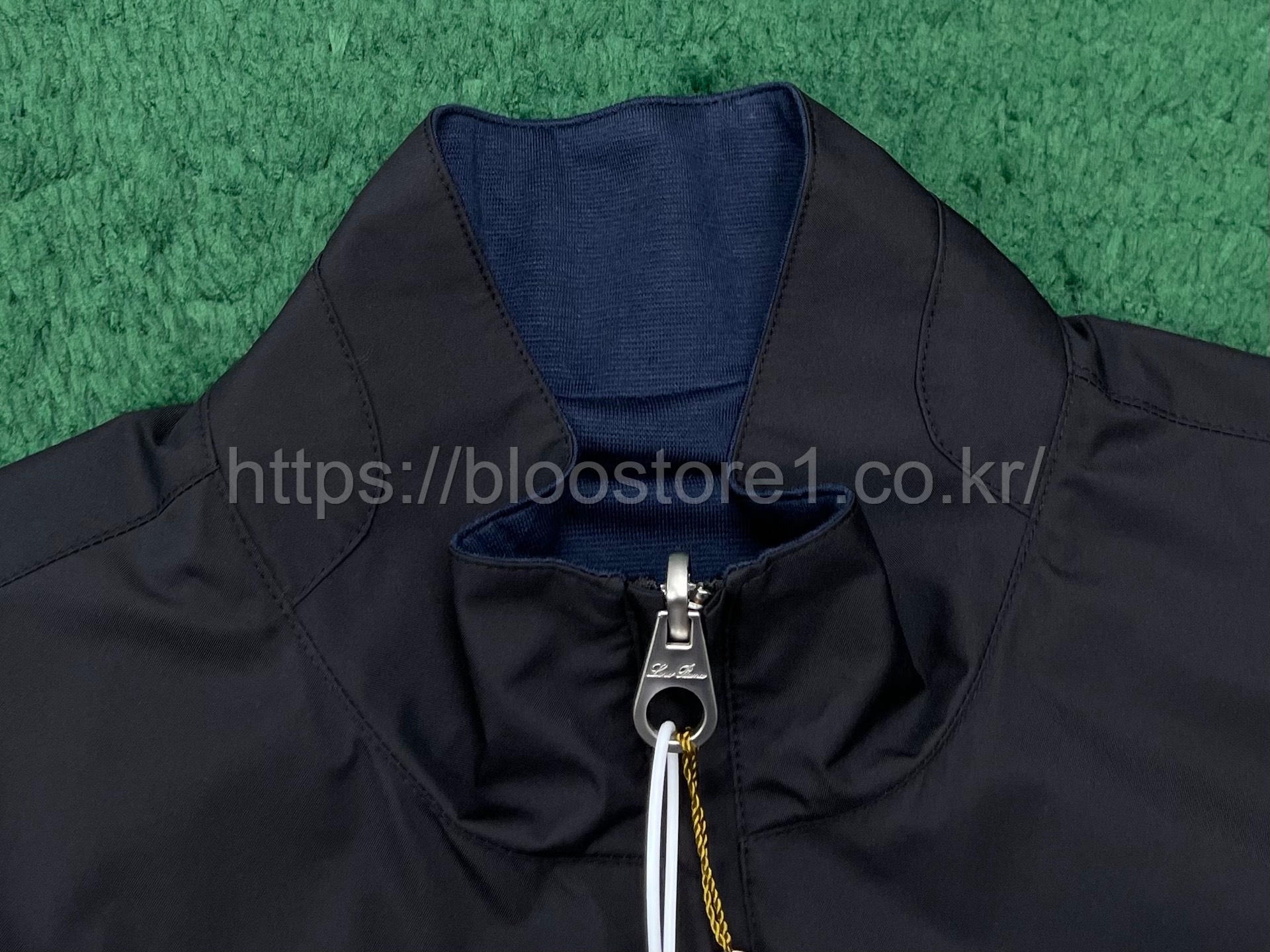 로로피아나 리버서블 집업 베스트 2color (네이비) (베이지)
