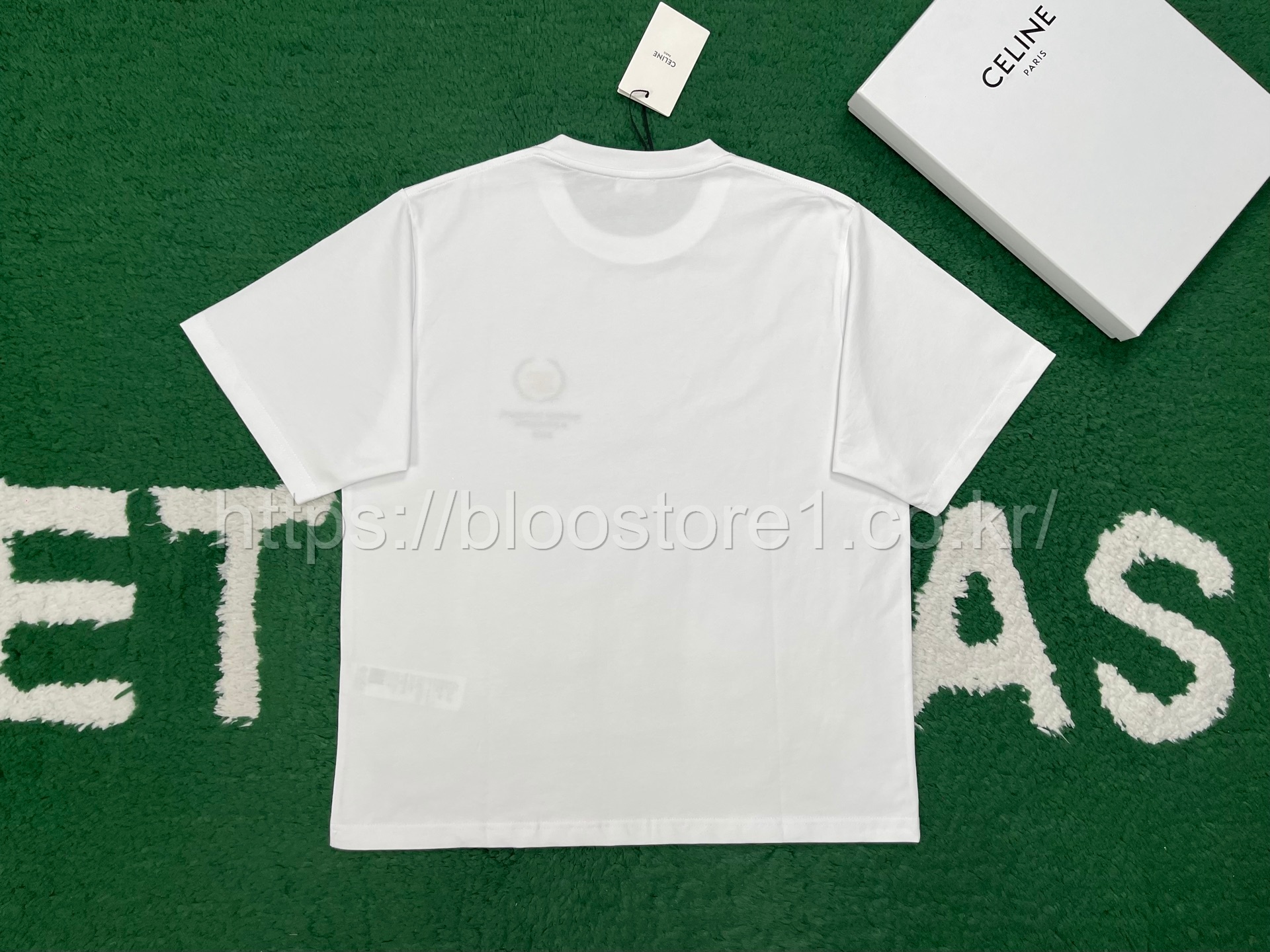 셀린느 트라이엄프 엠블럼 코튼 저지 티셔츠 3color (화이트) (레드) (블랙)