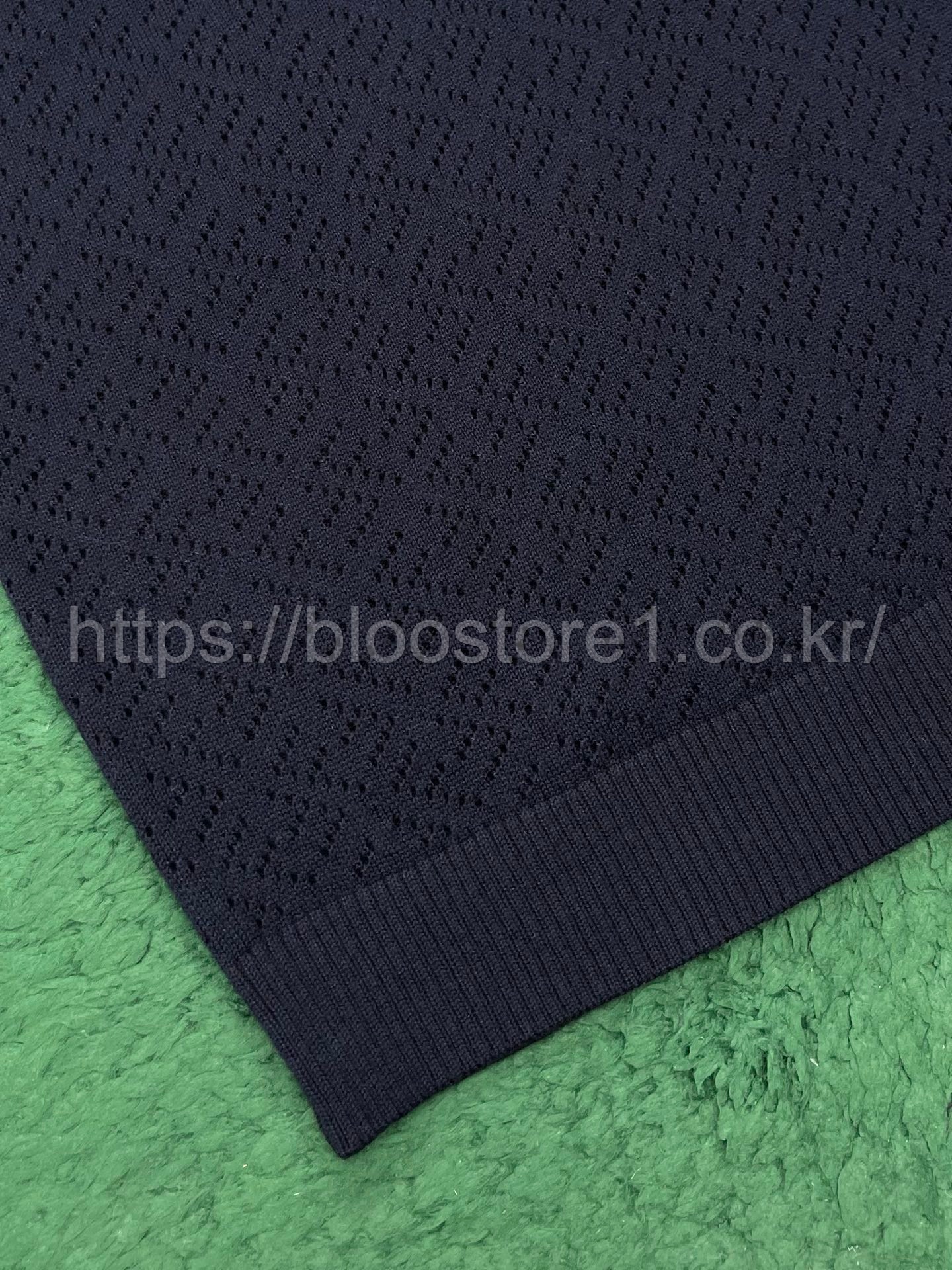 펜디 비스코스 트리콧 폴로 셔츠 2color (네이비) (화이트)