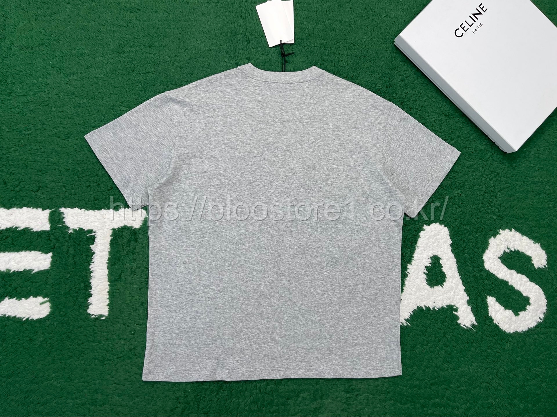 셀린느 코튼 저지 루즈 티셔츠 3color (블랙) (그레이) (화이트)
