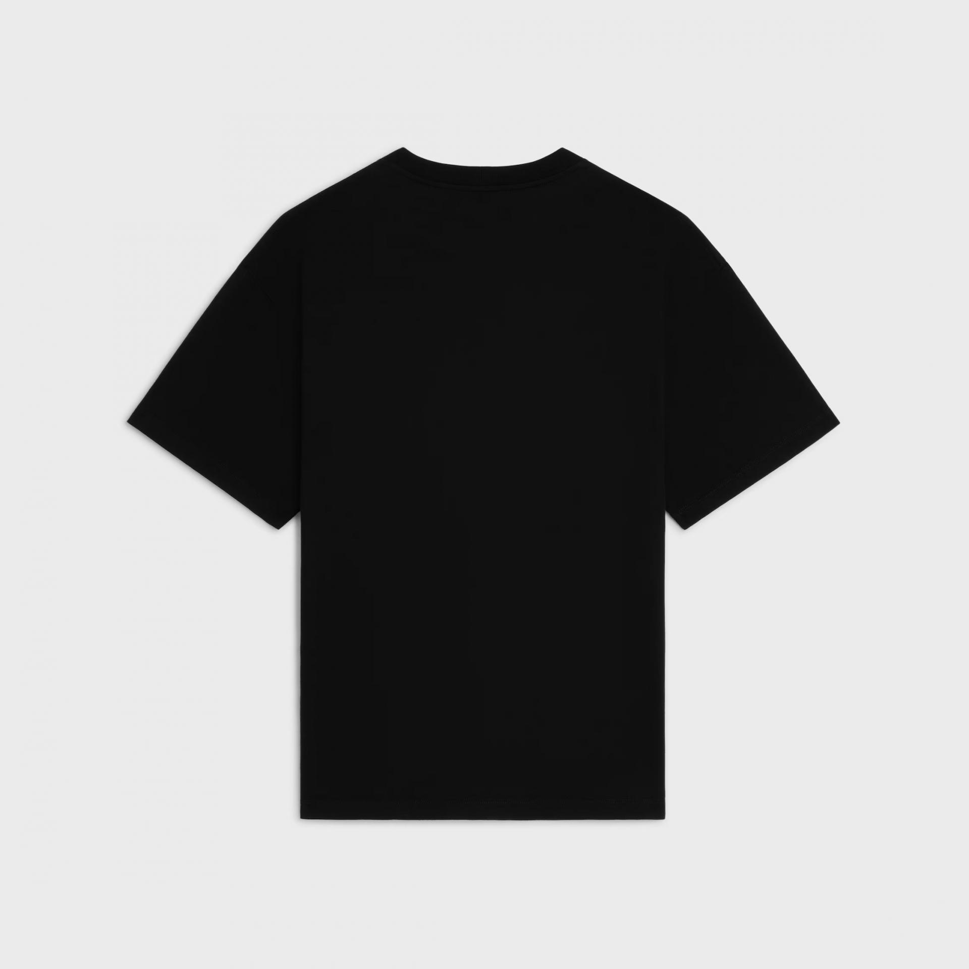 셀린느 코튼 저지 루즈 티셔츠 3color (블랙) (그레이) (화이트)