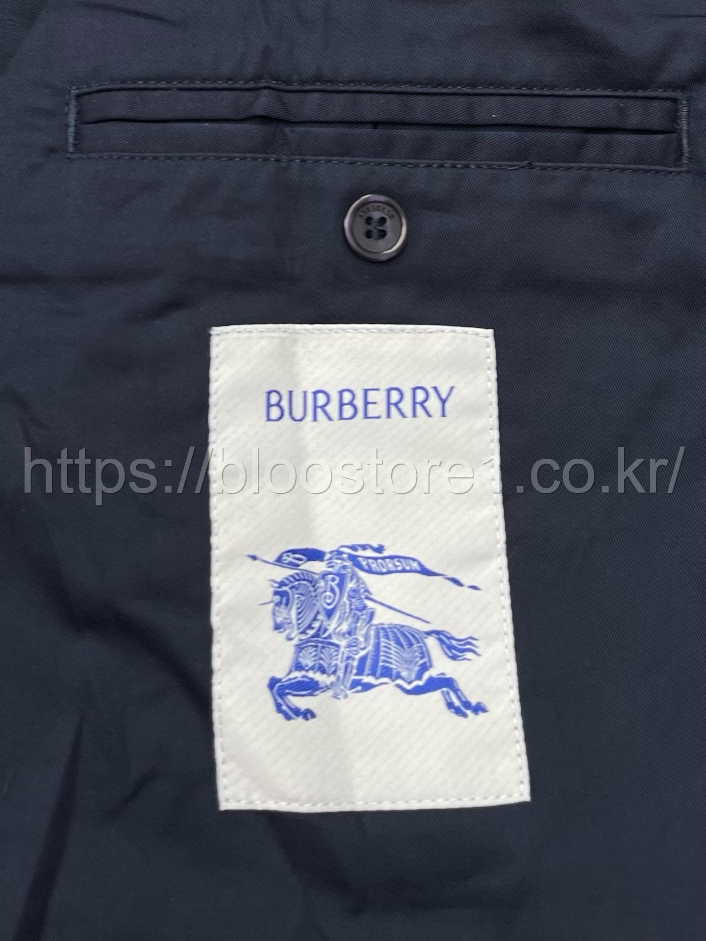 버버리 개버딘 글렌필즈 해링턴 재킷 2color (네이비) (화이트)