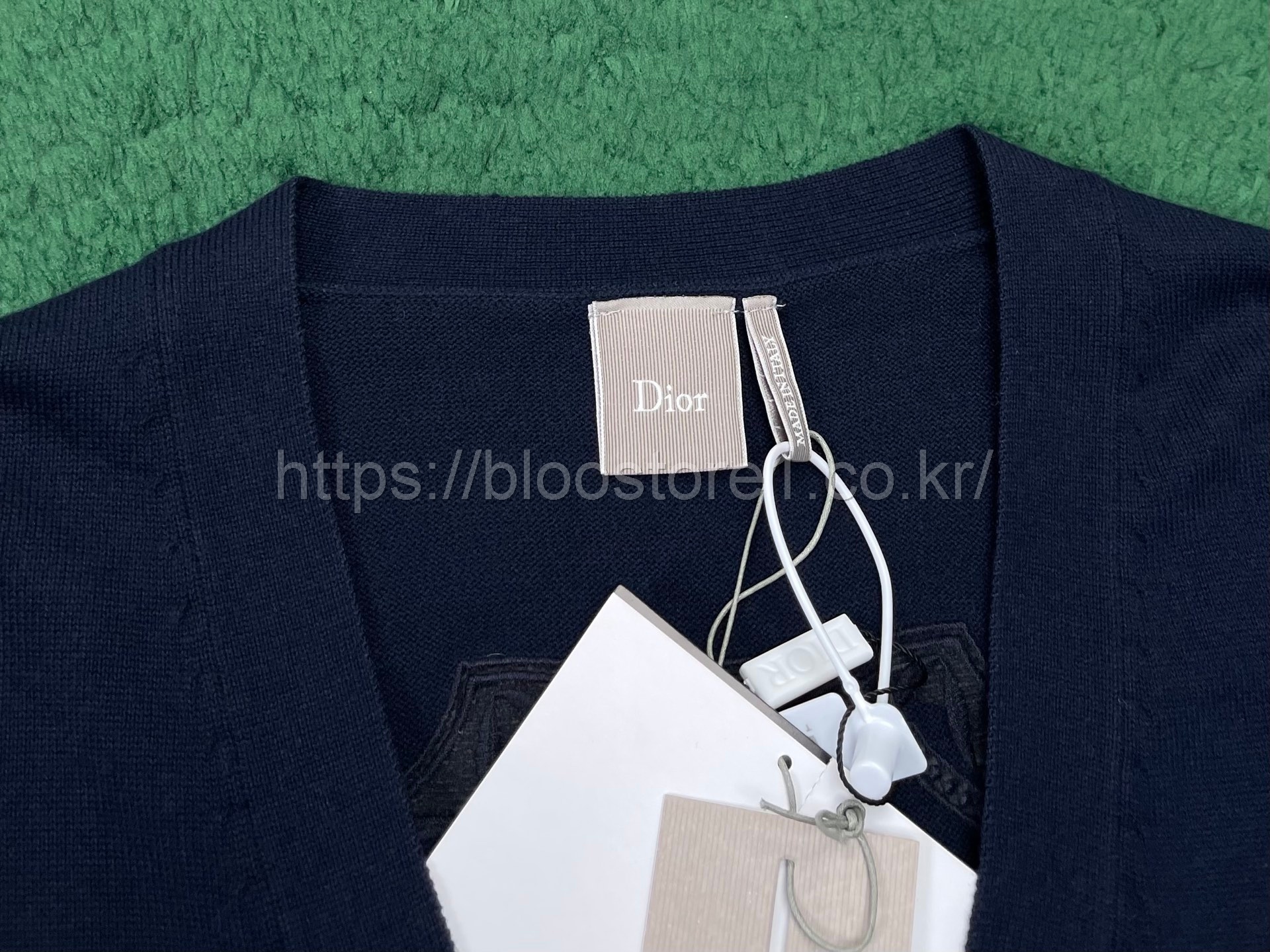 디올 콜리브리 레귤러 핏 가디건