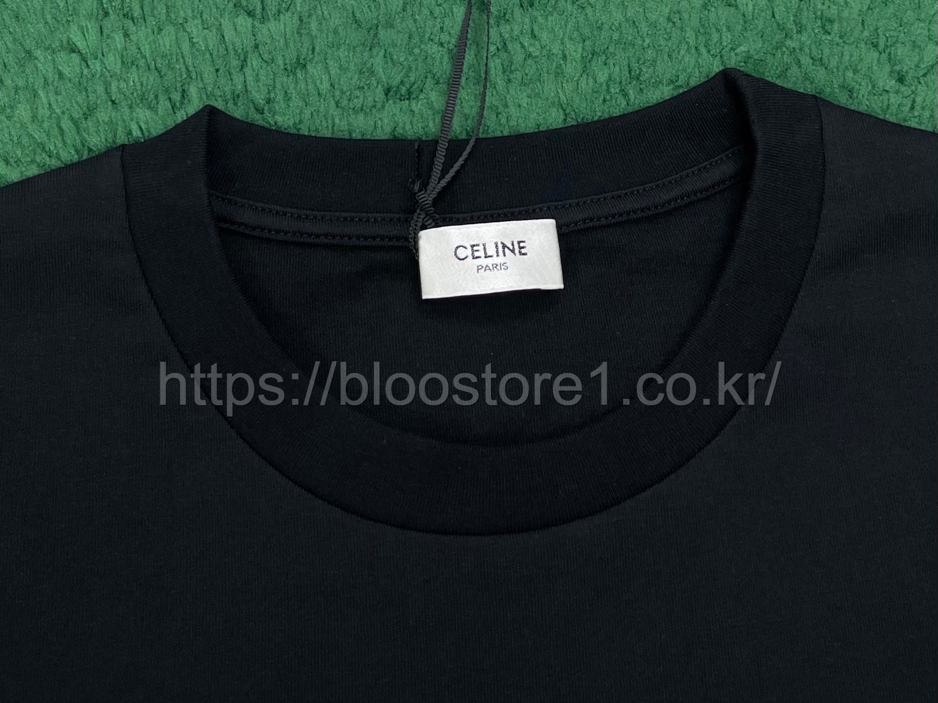 셀린느 트라이엄프 엠블럼 코튼 저지 티셔츠 3color (화이트) (레드) (블랙)
