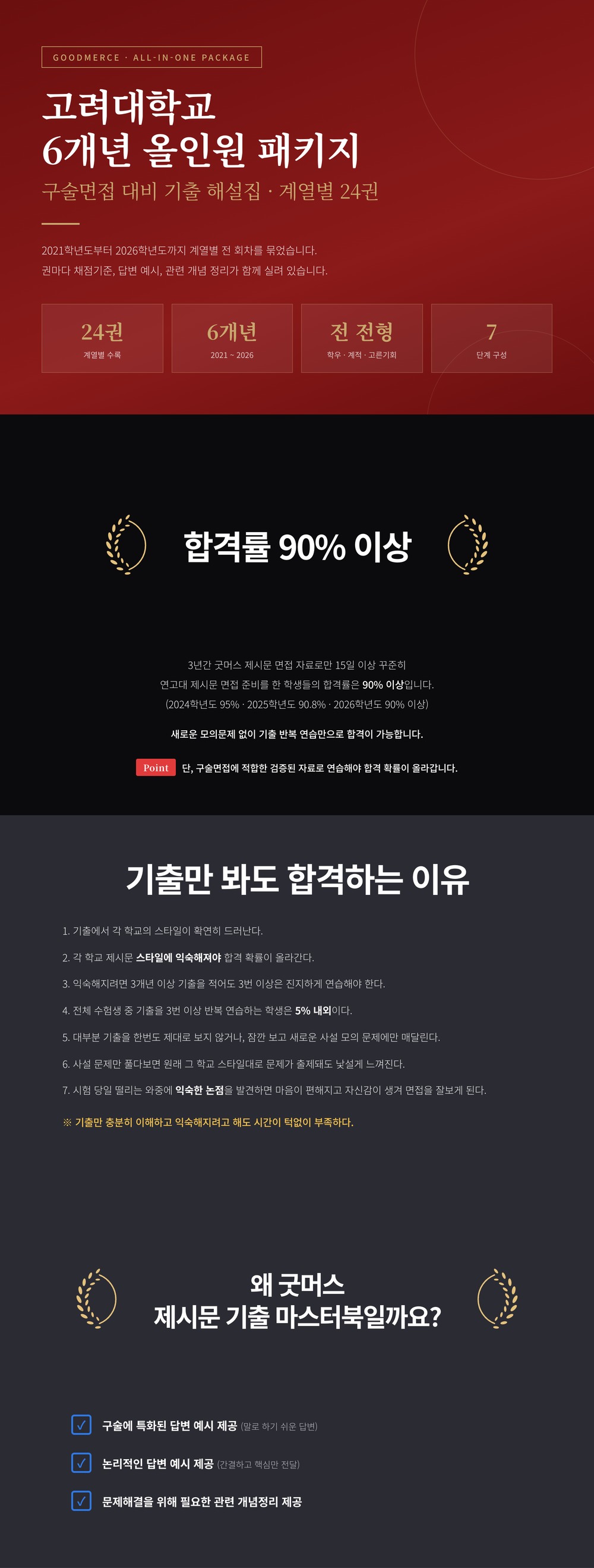 고려대 인문계열 6개년 올인원 패키지(2021~2026)