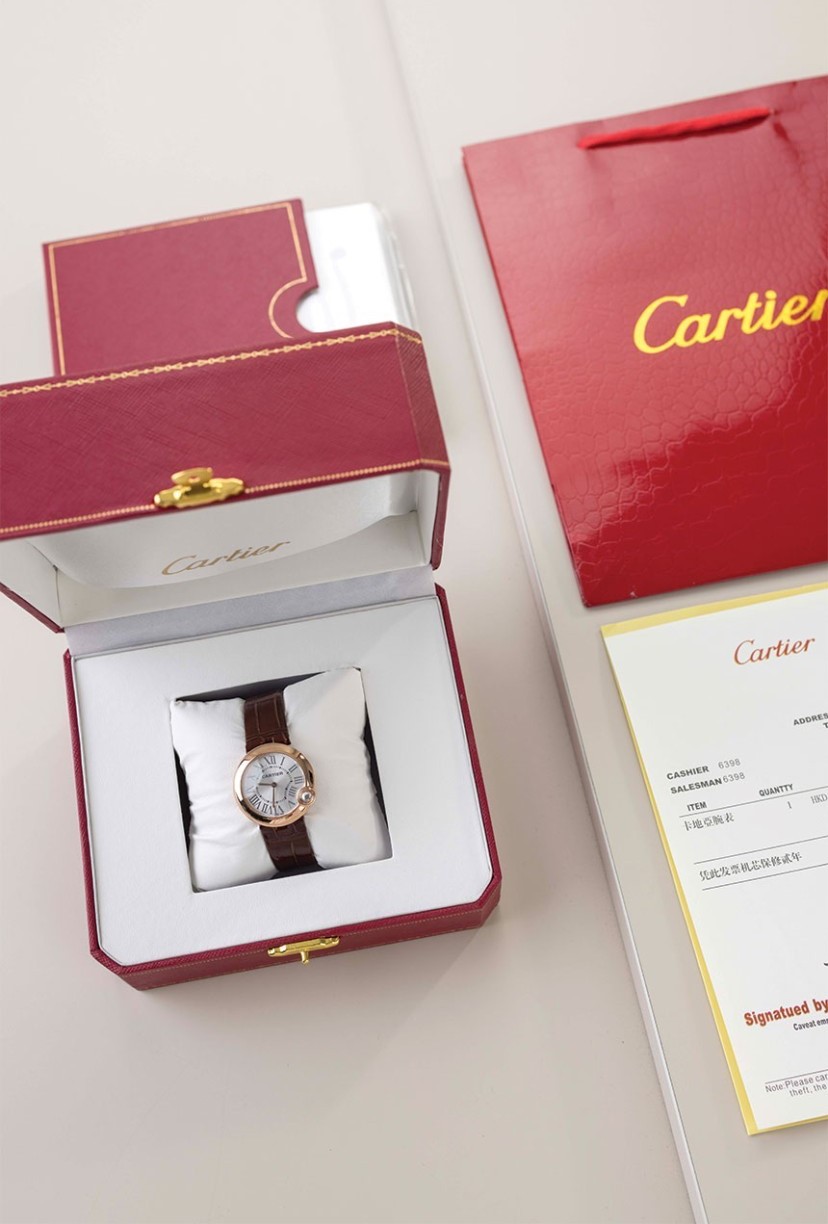 [국내/오늘 배송] 까르띠에 [CARTIER] 발롱블랑 30MM 쿼츠 신상(수입고퀄)