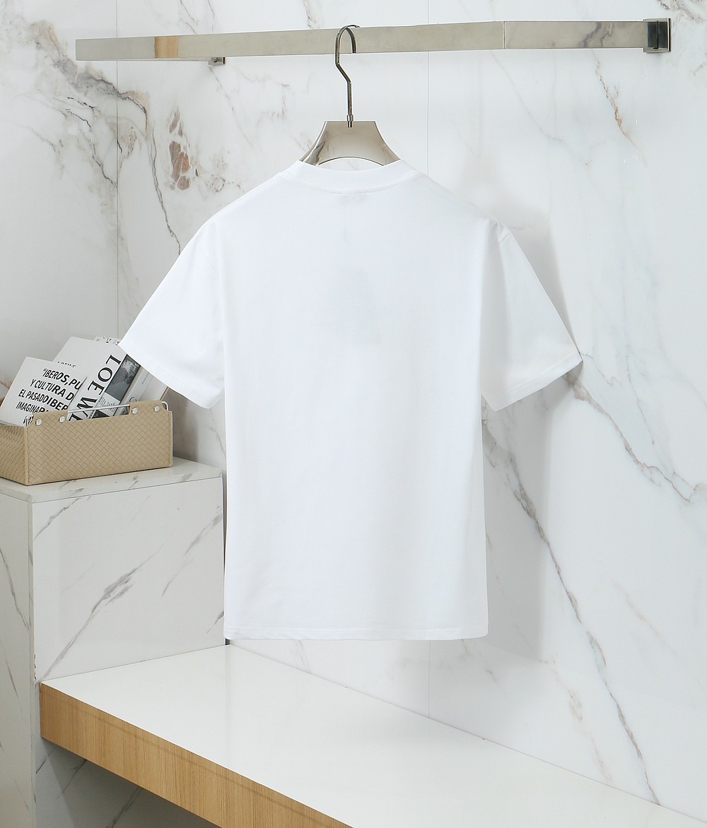 [국내/오늘 배송] 디올 자가드 3D로고 라운드 티셔츠