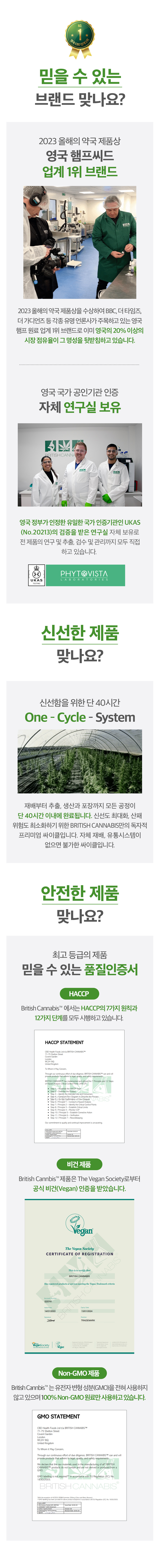 BRITISHCANNABIS 아토햄프크림 250ML