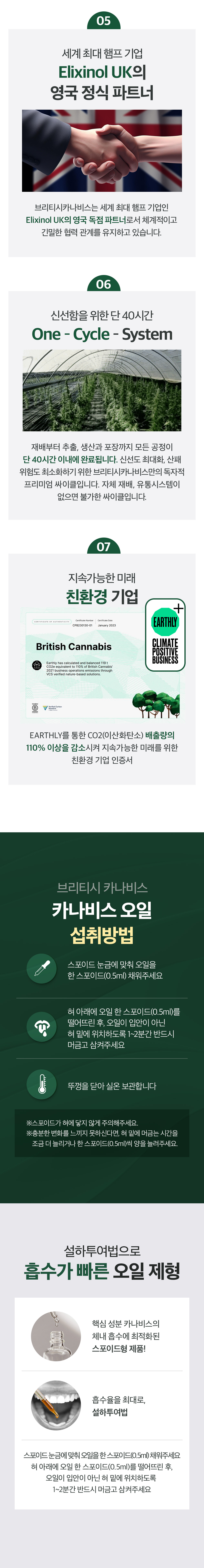 브리티시카나비스 카나비스 오일 1000mg