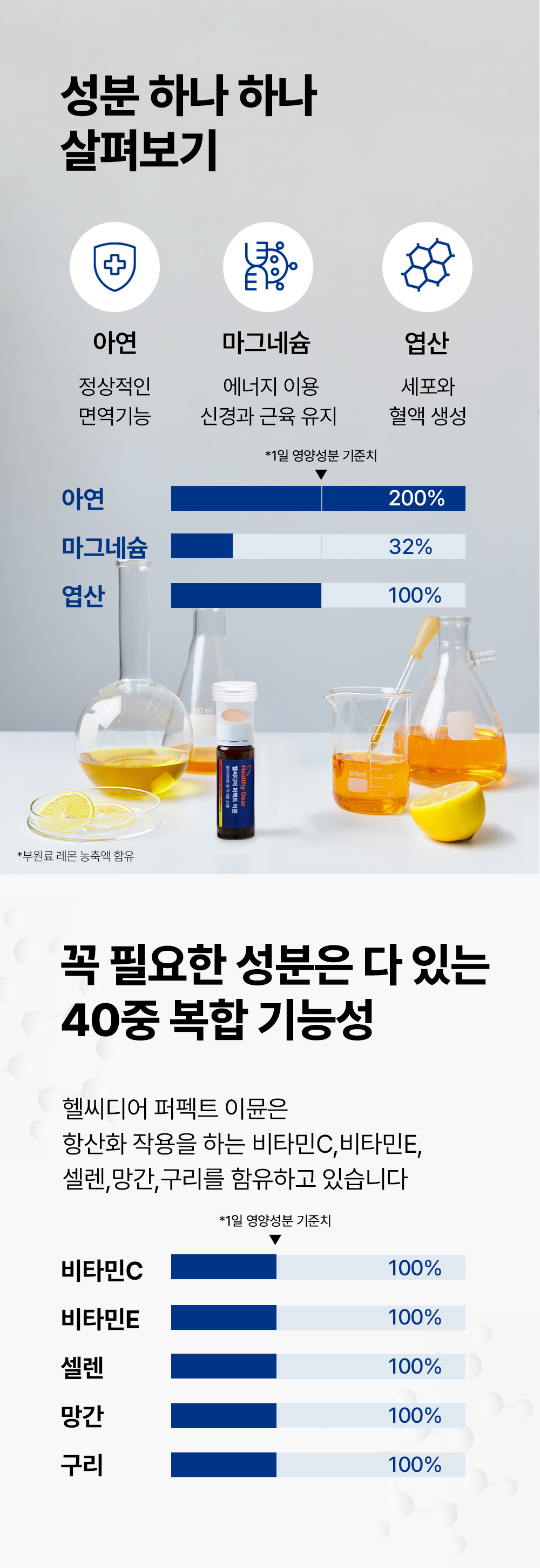 [DB생명x헬씨디어] 헬씨디어 퍼펙트 이뮨 100개 + 쇼핑백 100개