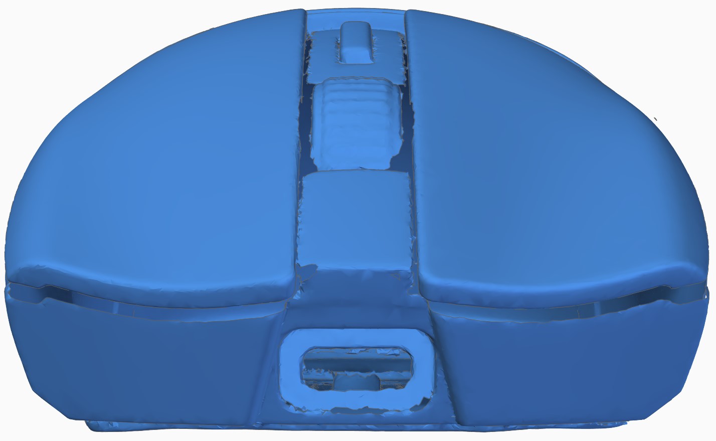 컴퓨터 마우스 3D스캔 한 메시데이터-3. [사진=알테크]