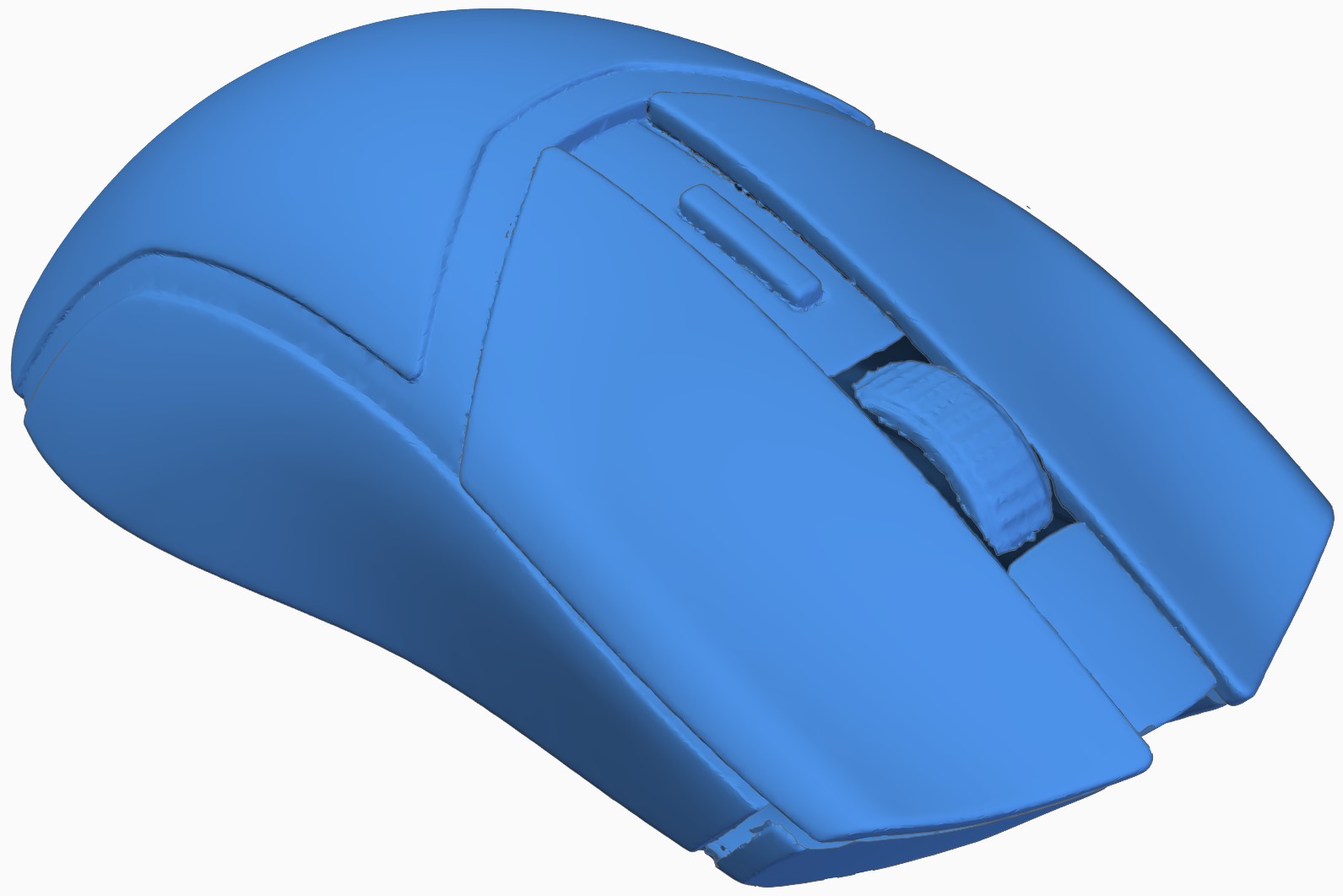 컴퓨터 마우스 3D스캔 한 메시데이터-2. [사진=알테크]