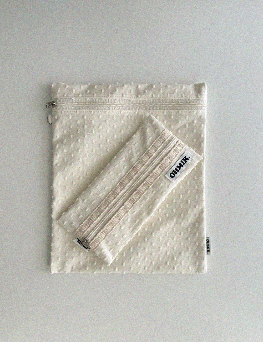 Book Pouch - White Truffle 화이트 트러플