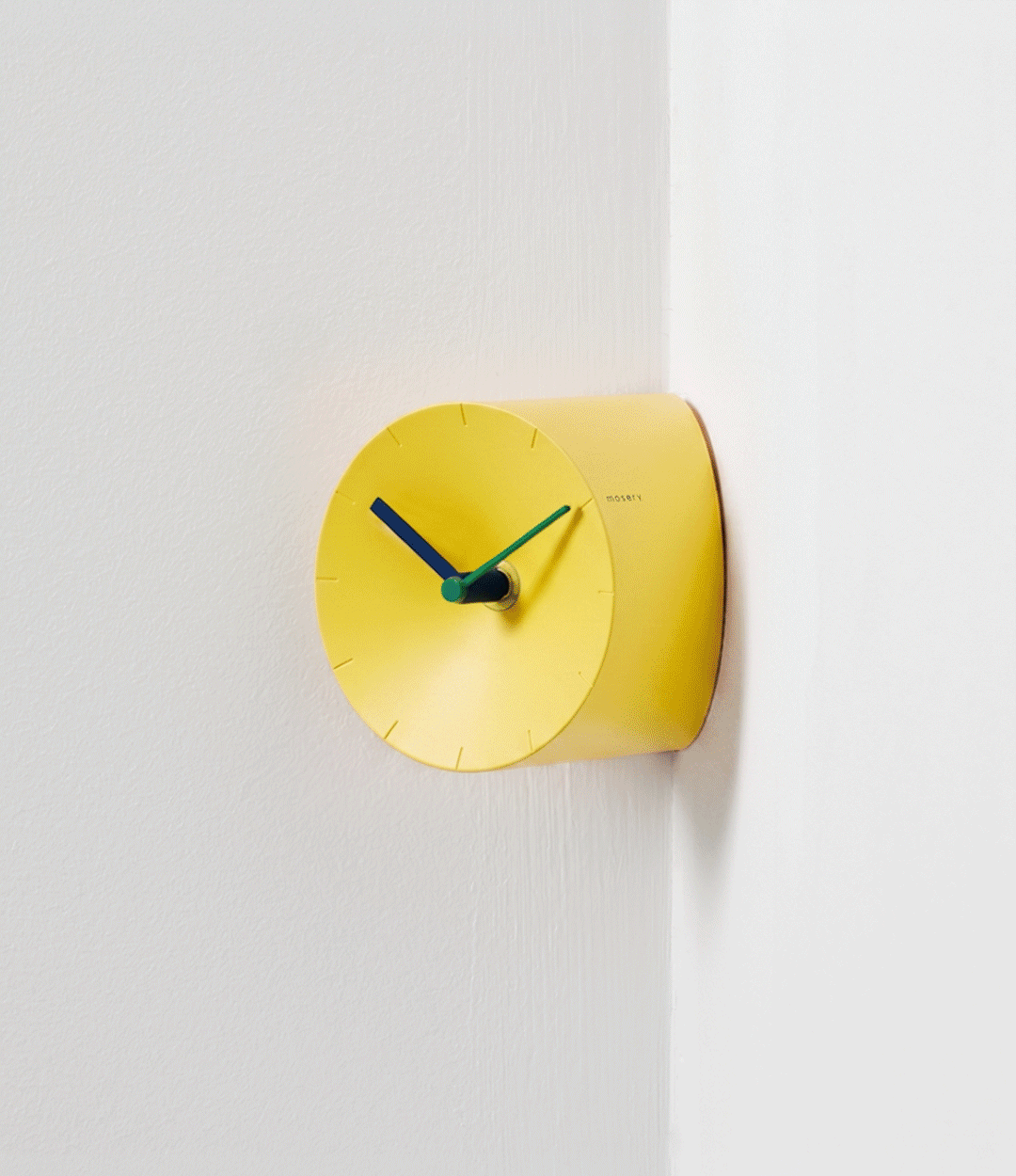 모서리 시계 Corner Clock [ 코랄, 레드, 레몬, 스카이블루]