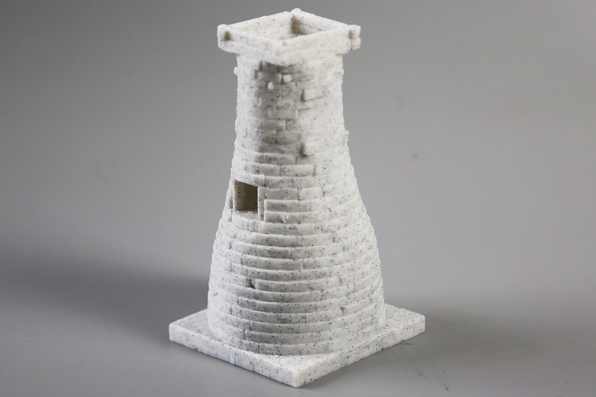 경주 첨성대 미니어처 3D프린팅 높이 150mm