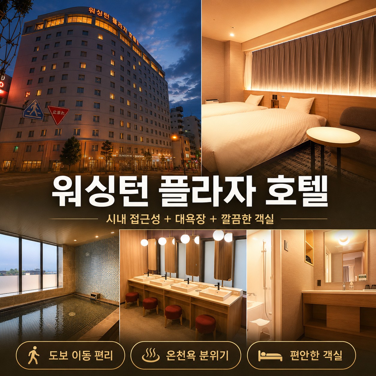 🏌️‍♂️ 구마모토 시내호텔 골프투어