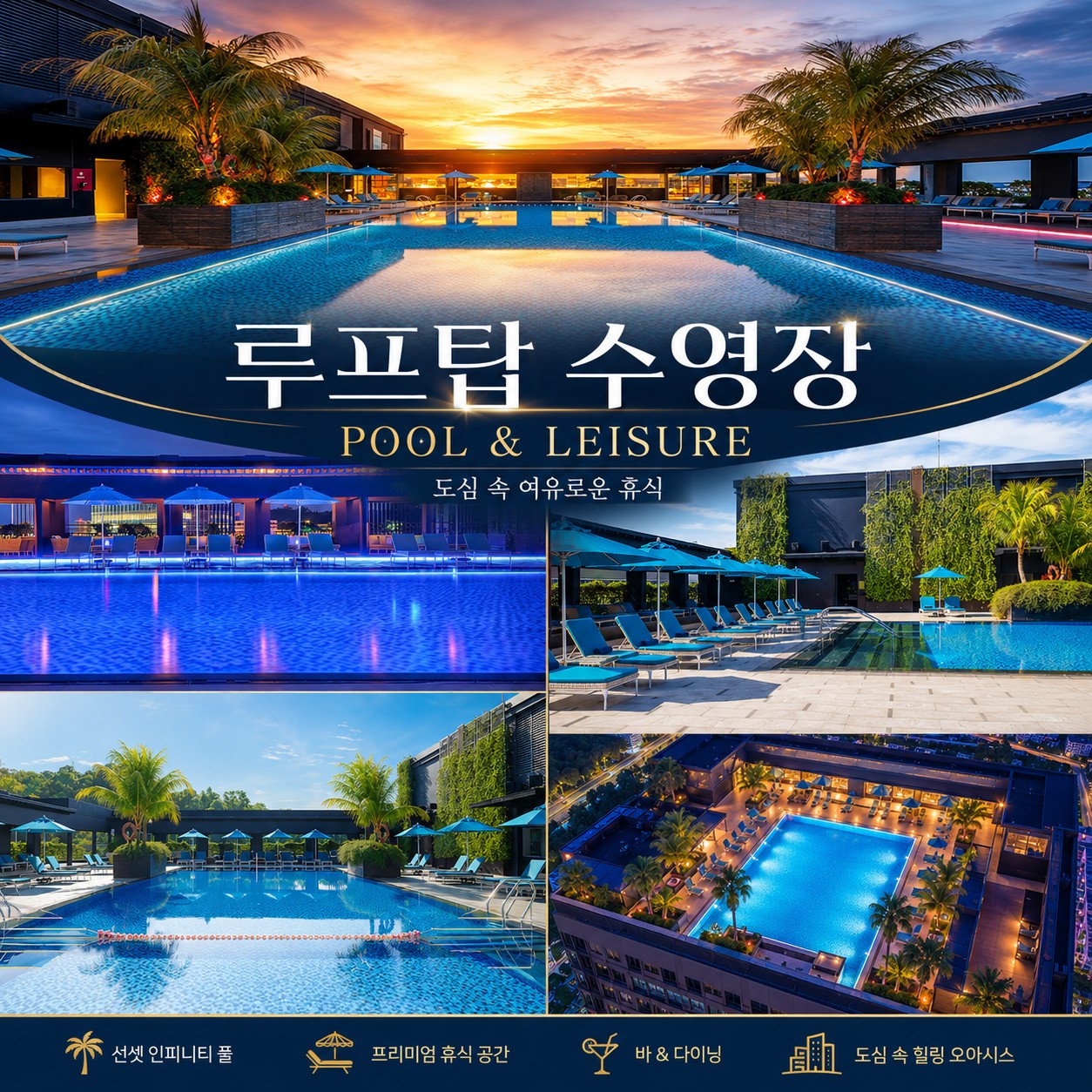 코타키나발루 힐튼호텔 3색 골프 3박5일｜수트라·사바·카람부나이