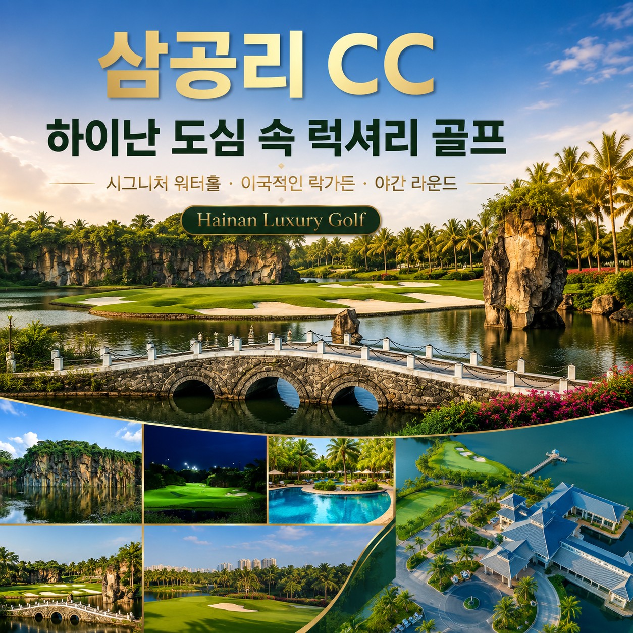💴하이난 삼공리 골프 추석 특가