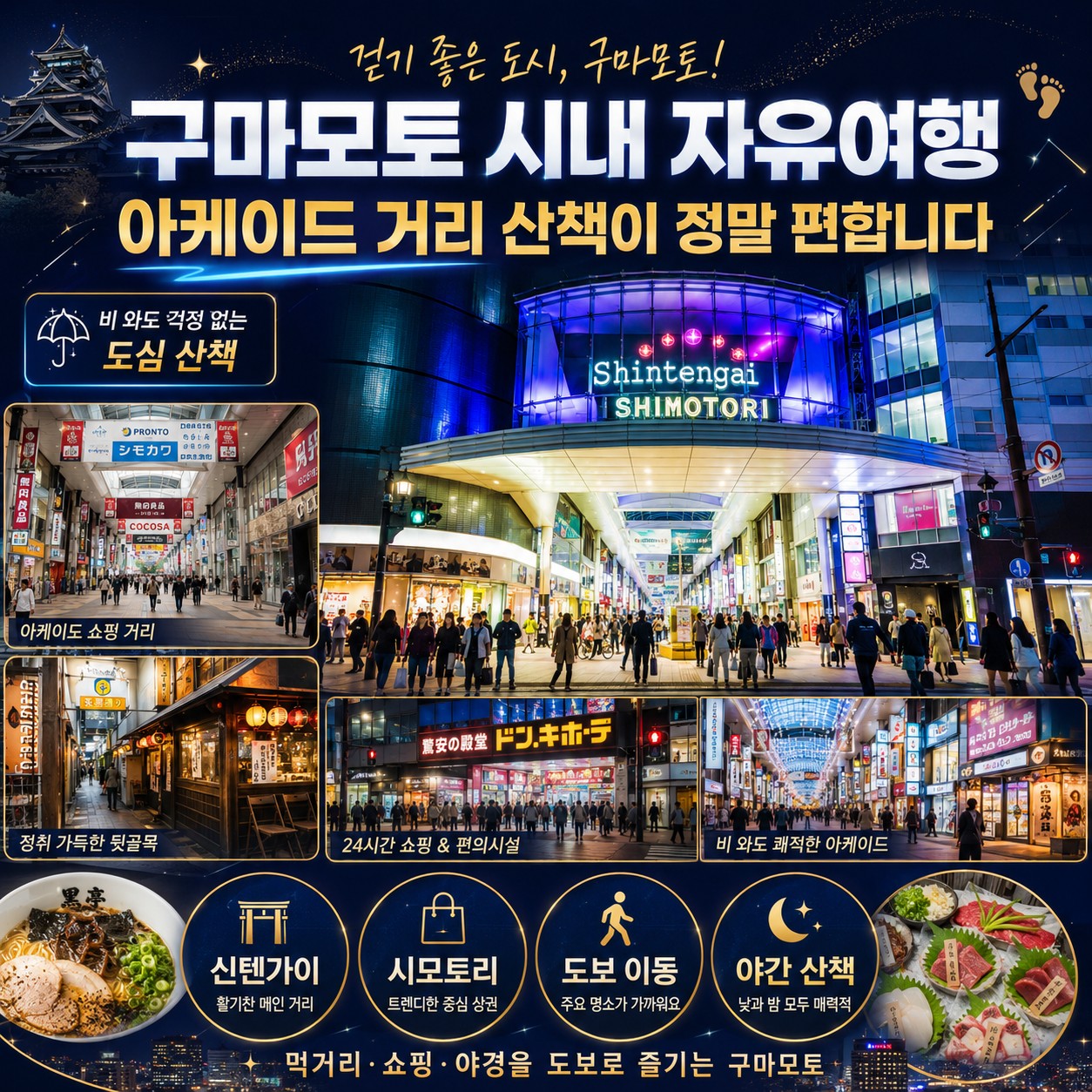 🏌️‍♂️ 구마모토 시내호텔 골프투어