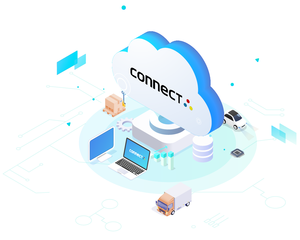 Connect Service 기업 간 데이터 연결 및 클라우드 EDI 운영 이미지