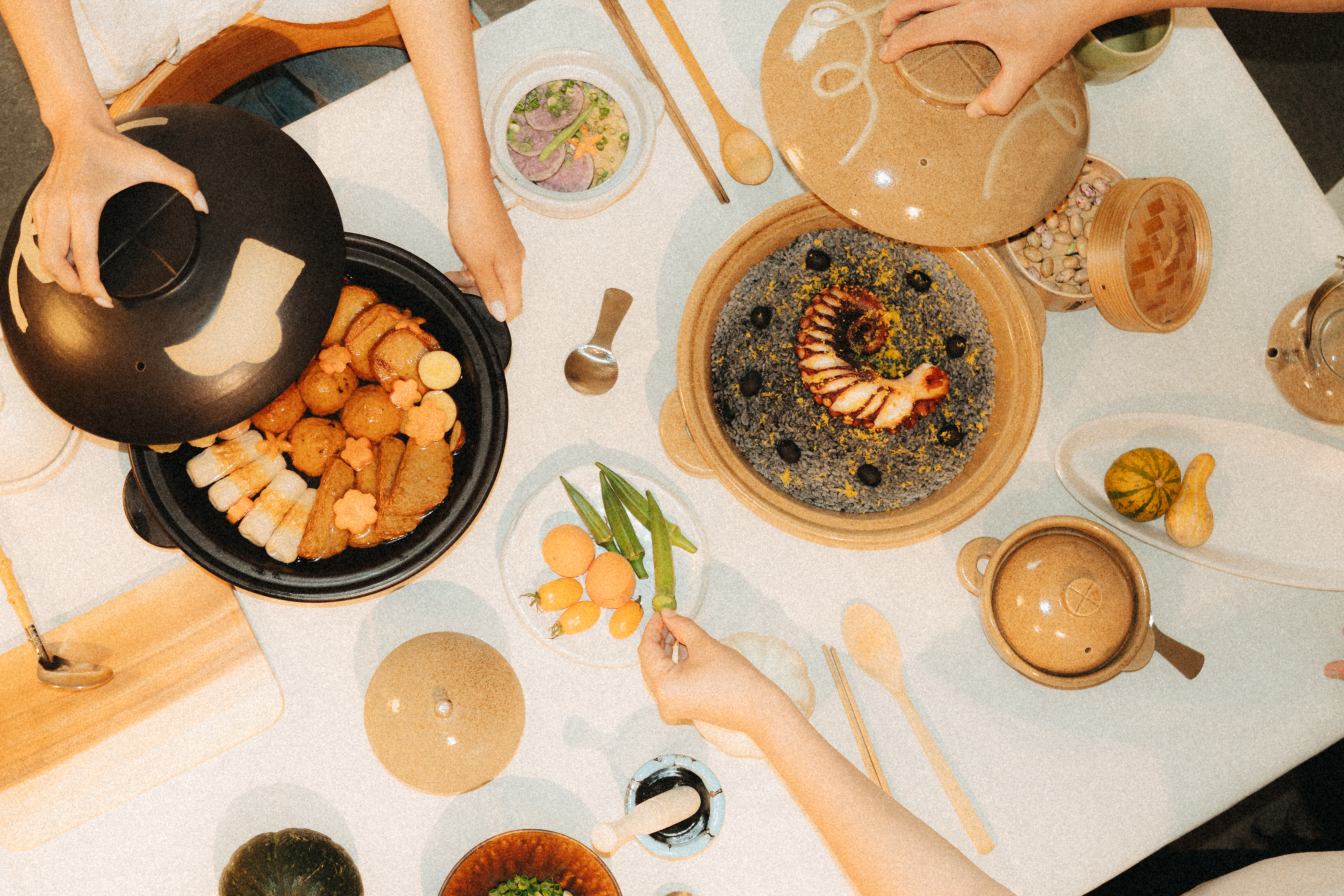 화담솥(華擔鼎) · 전골솥 · 두록색(3-4인용)